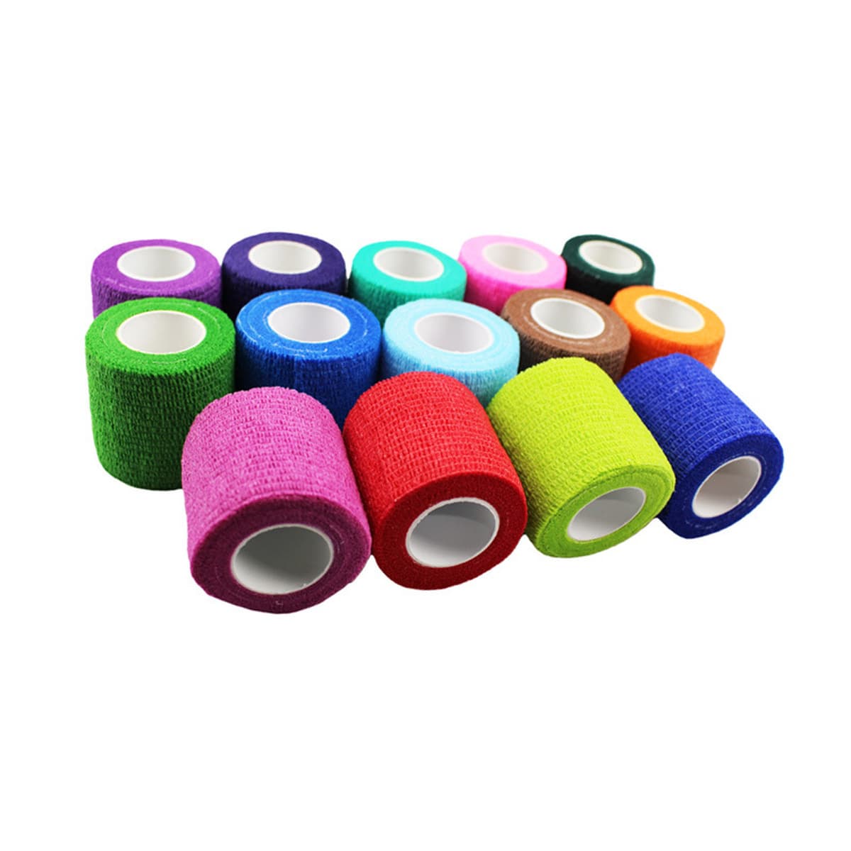 Нетканый эластичный самоклеящийся бинт Спортивный защитный бинт для голеностопного сустава Бинт для татуировки ногтей для...