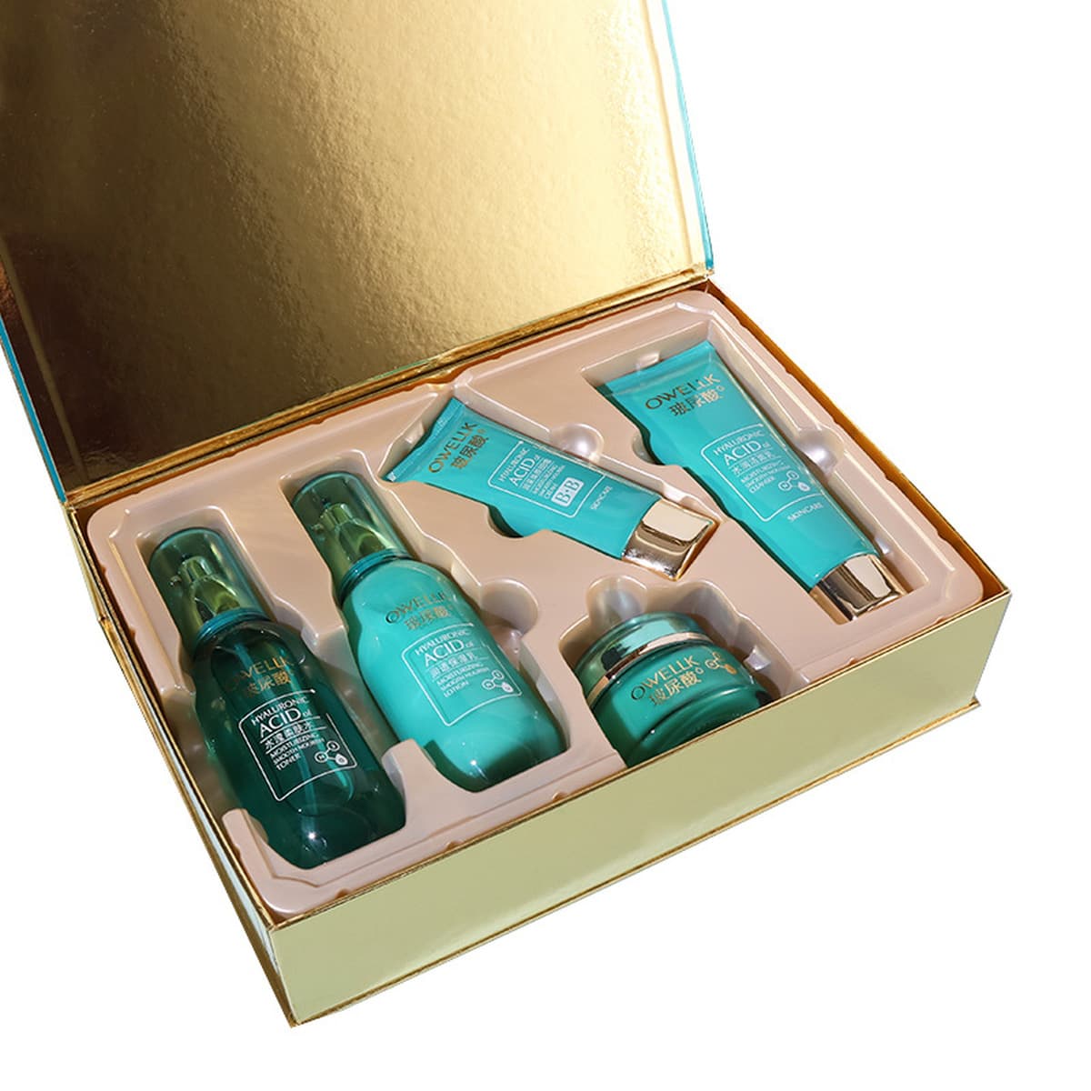 Ouhuacao Гиалуроновая кислота Уход за кожей оптом Увлажняющая, увлажняющая, питательная и омолаживающая Косметика Уход за...