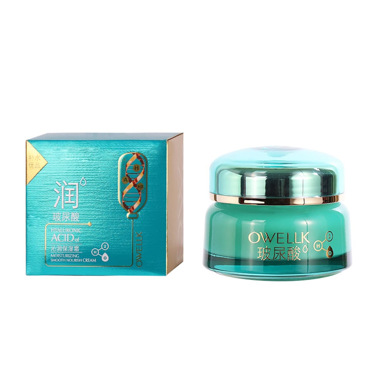 Ouhuacao Гиалуроновая кислота Уход за кожей оптом Увлажняющая, увлажняющая, питательная и омолаживающая Косметика Уход за...