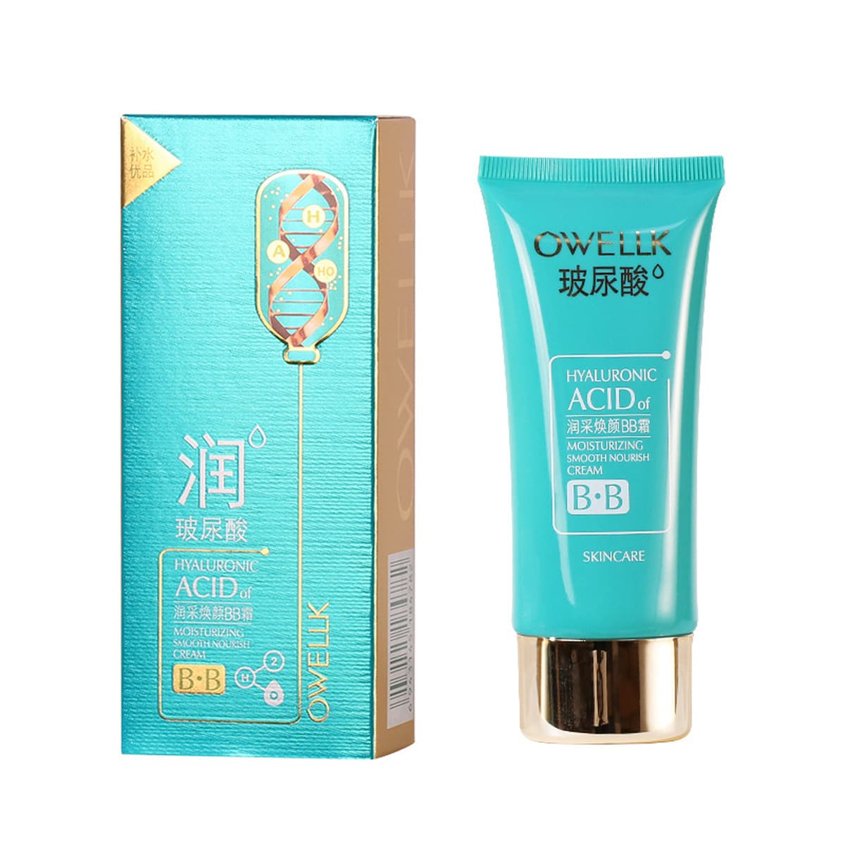 Ouhuacao Гиалуроновая кислота Уход за кожей оптом Увлажняющая, увлажняющая, питательная и омолаживающая Косметика Уход за...