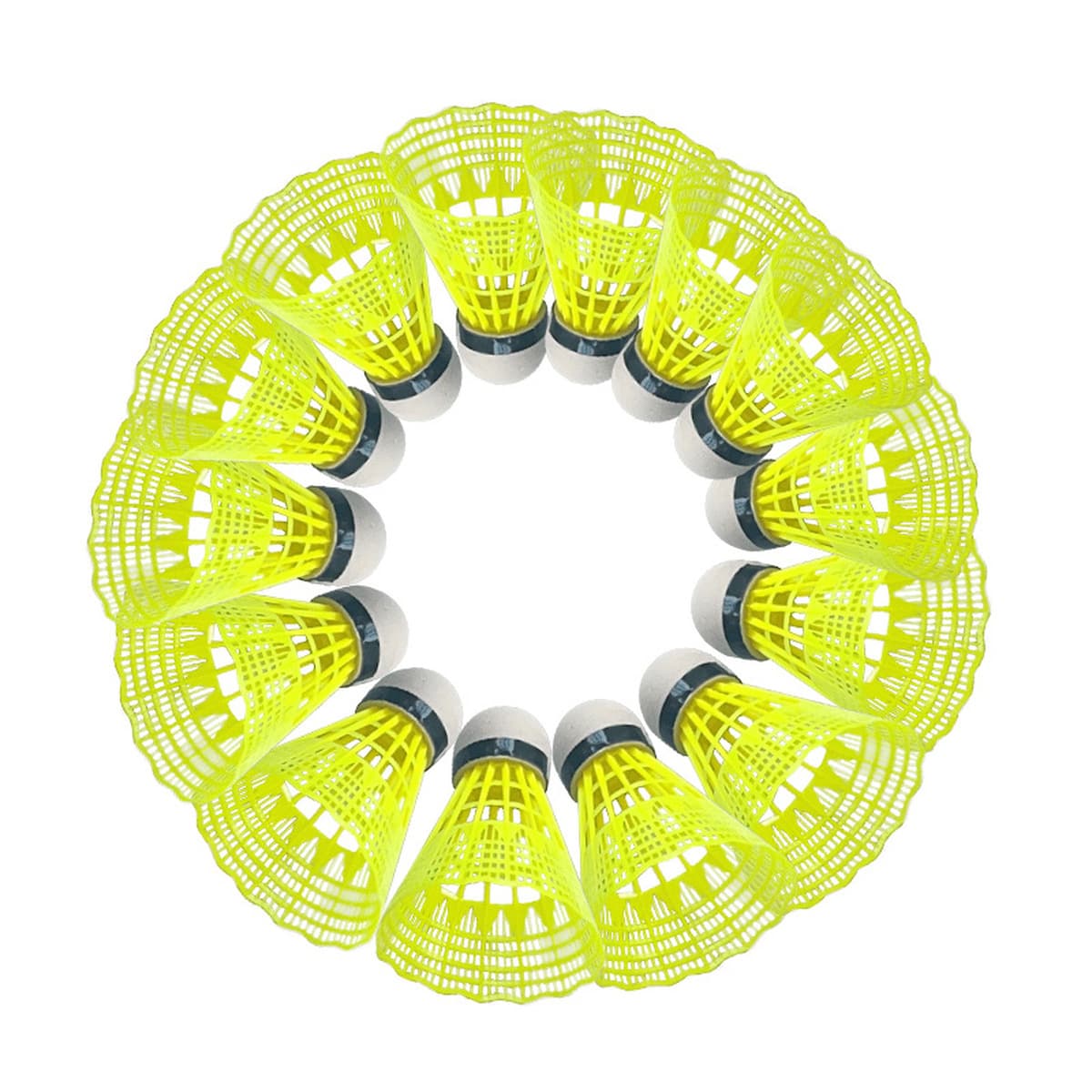 Небрендированные профессиональные долговечные мячи для бадминтона, 12 штук, из гусиного пера, для соревнований; 6 штук, из...