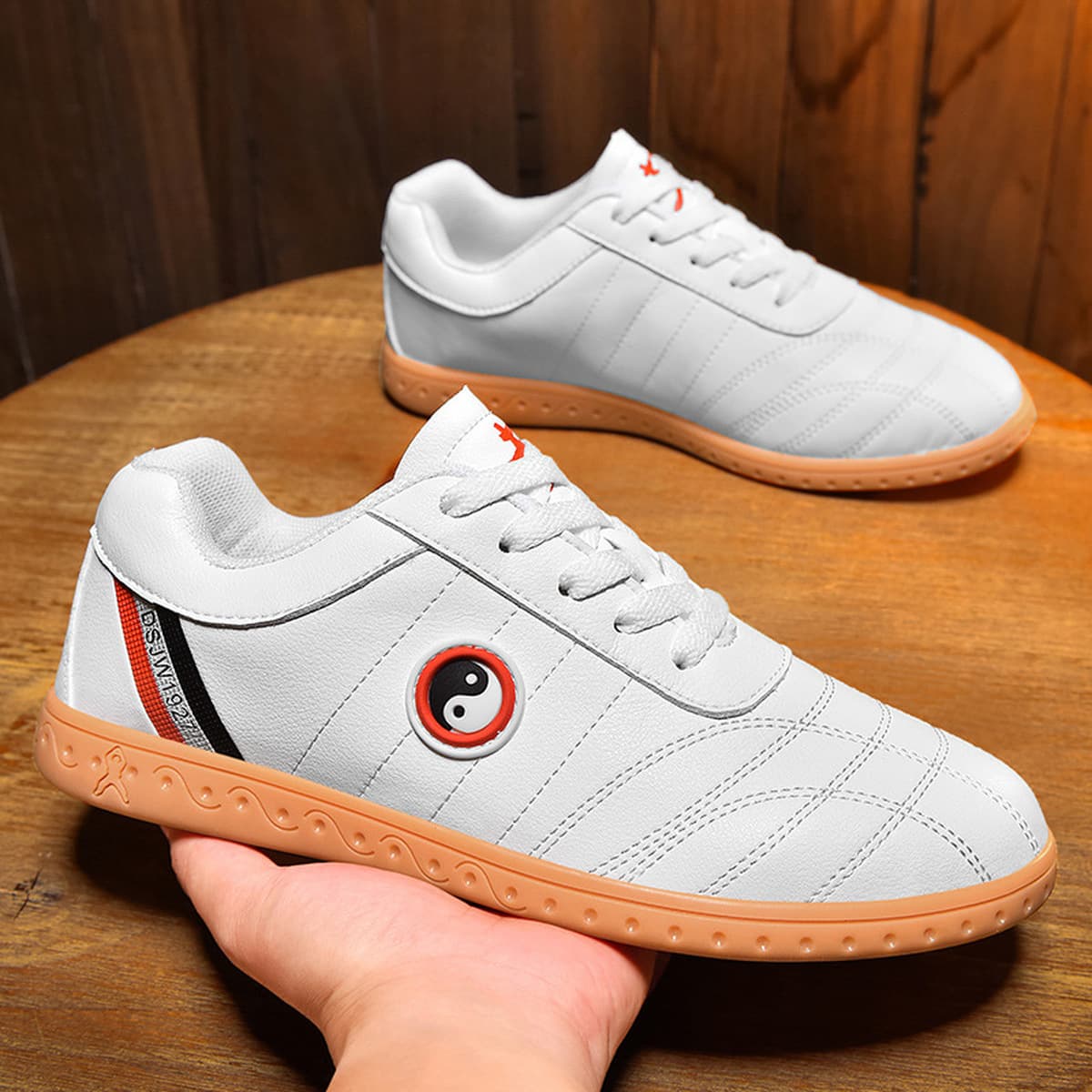 Спортивная обувь для тай-чи кунг-фу для женщин, обувь для занятий тай-чи, мягкая резиновая подошва из воловьей кожи, обувь...