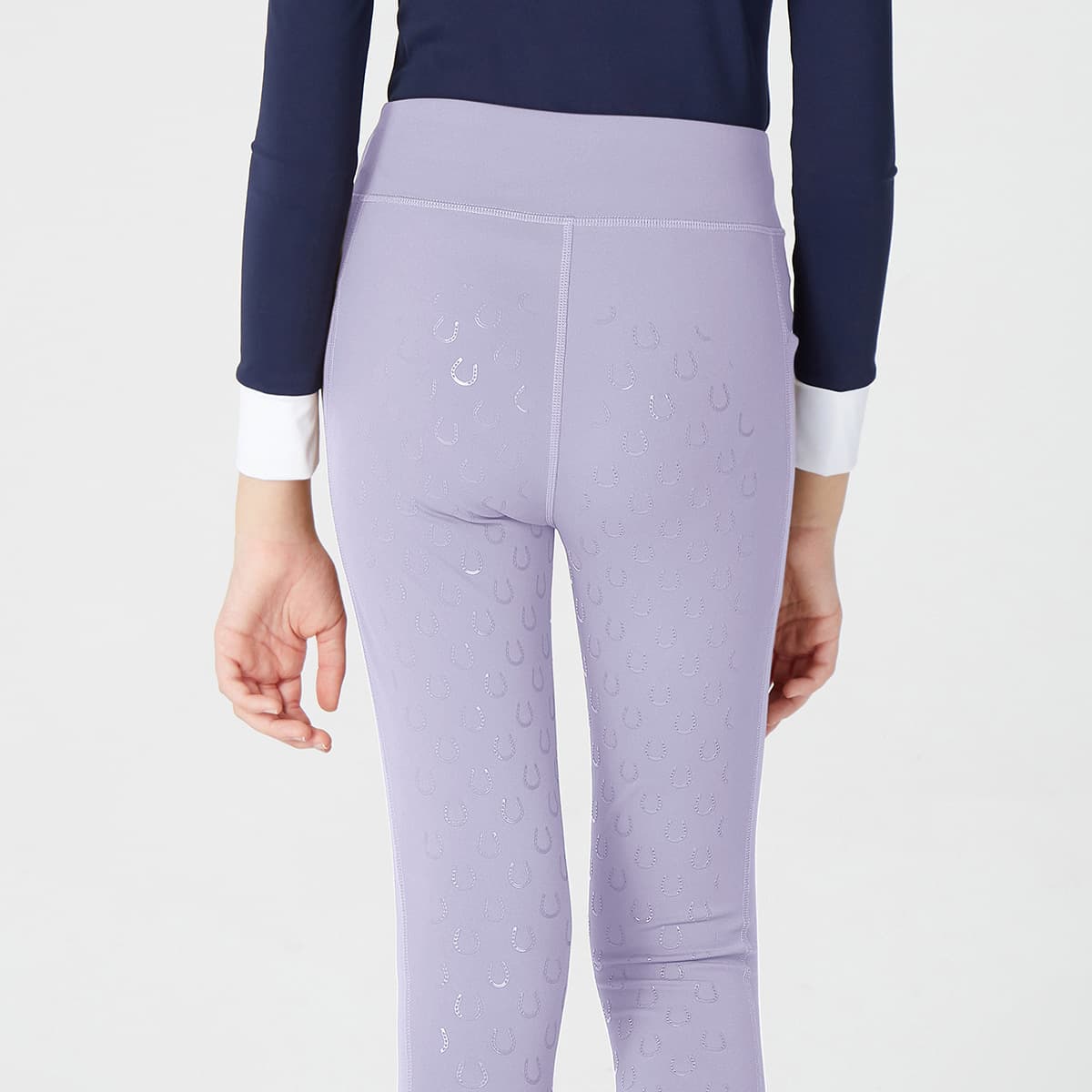 Детские бриджи для верховой езды белые, одежда для соревнований по конному спорту, силиконовые карманы, высокая талия,...