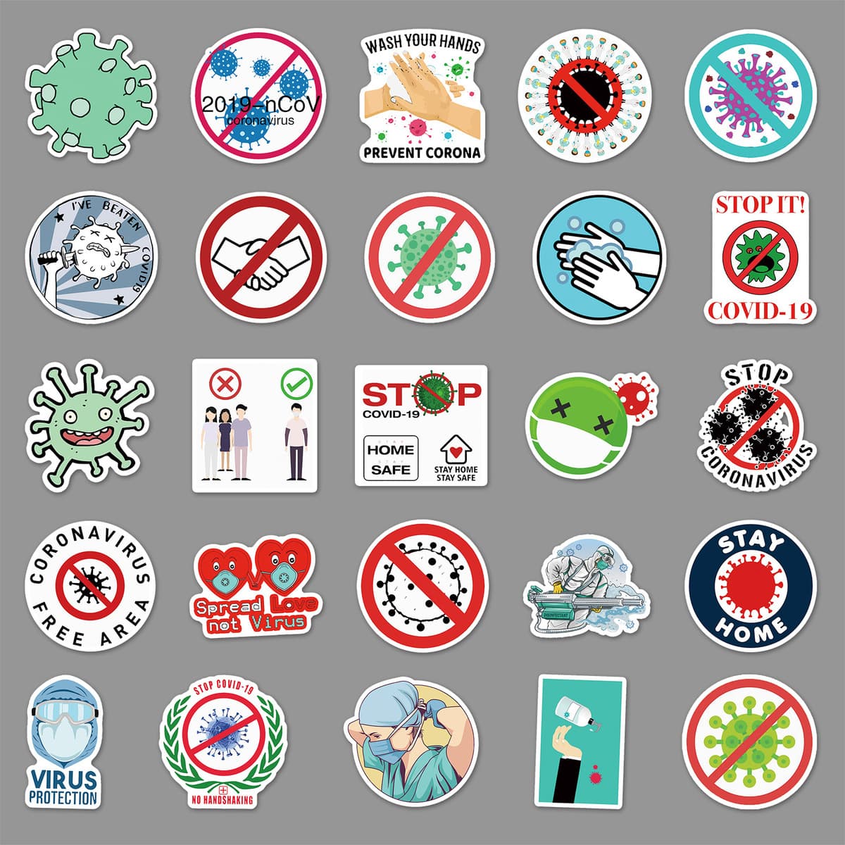 50 Защита от вирусов граффити мультфильм творческий Водонепроницаемый предупреждающий Логотип Детский DIY скейтборд чашка...