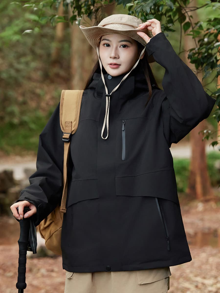 2024 Высококачественная куртка для мужчин и женщин противовирусный водонепроницаемый альпинистский костюм три в одном...