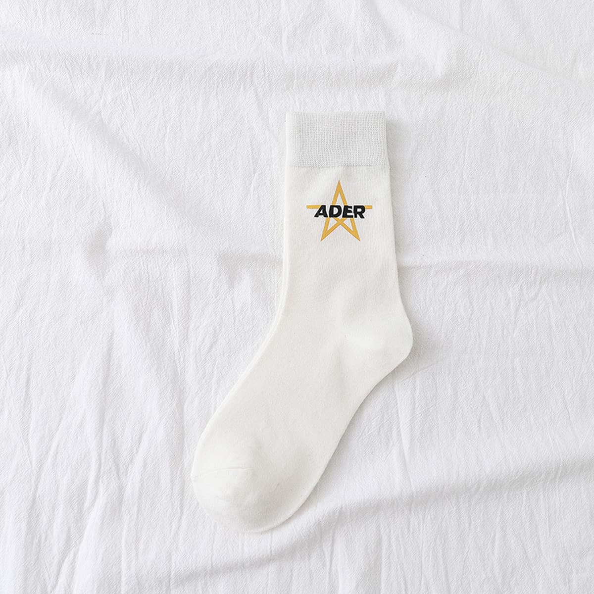 Носки среднего размера ADER, персонализированные носки модного бренда для мужчин и женщин, носки для пар в стиле уличный...