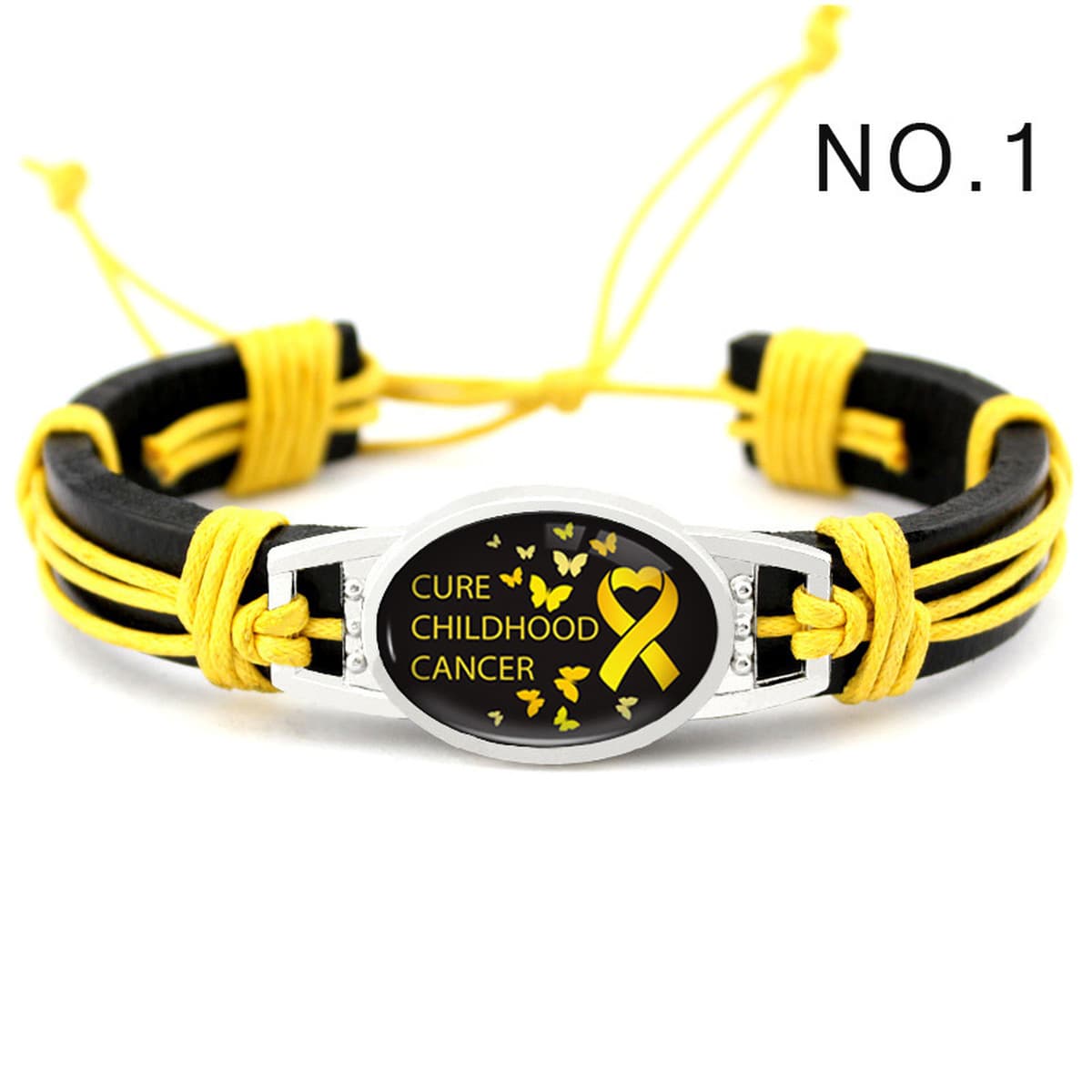 Breast Cancer bracelet Лента кожаный браслет для борьбы с вирусом ВИЧ тканый кожаный браслет