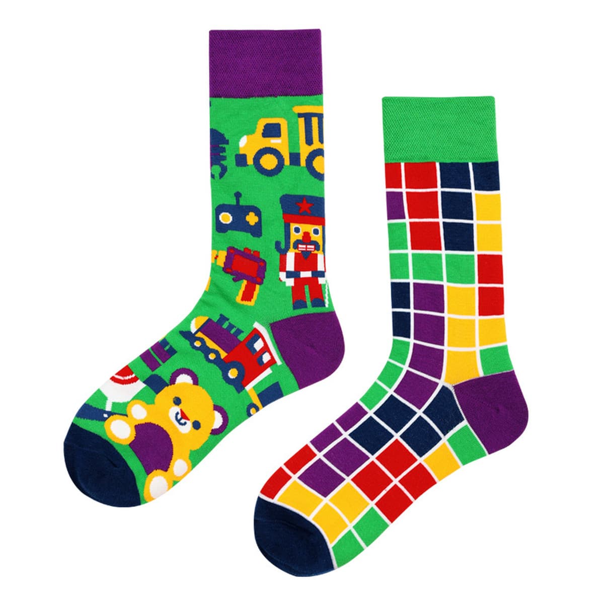 Оригинальные Весенние новые носки для пар, модный бренд, европейские и американские спортивные нерегулярные трансграничные...