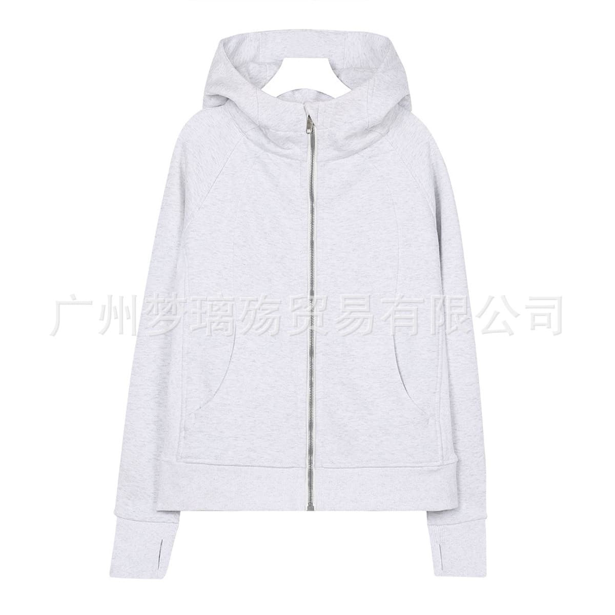 Оригинальный логотип LULU тот же scuba свитер куртка для йоги облегает досуг спорт с капюшоном