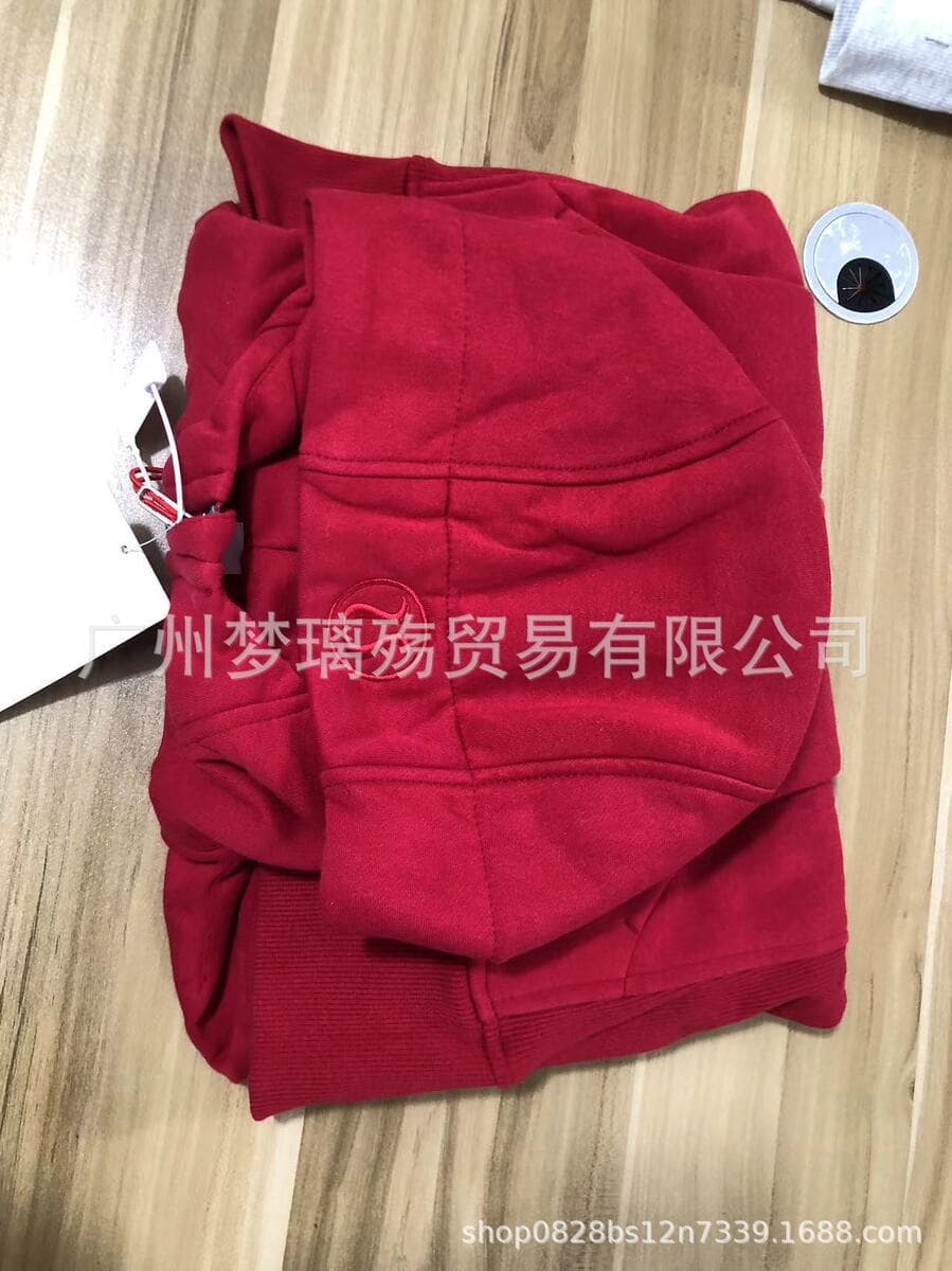 Оригинальный логотип LULU тот же scuba свитер куртка для йоги облегает досуг спорт с капюшоном
