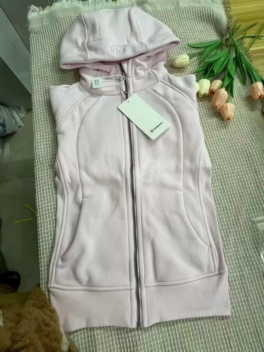 Оригинальный логотип LULU тот же scuba свитер куртка для йоги облегает досуг спорт с капюшоном