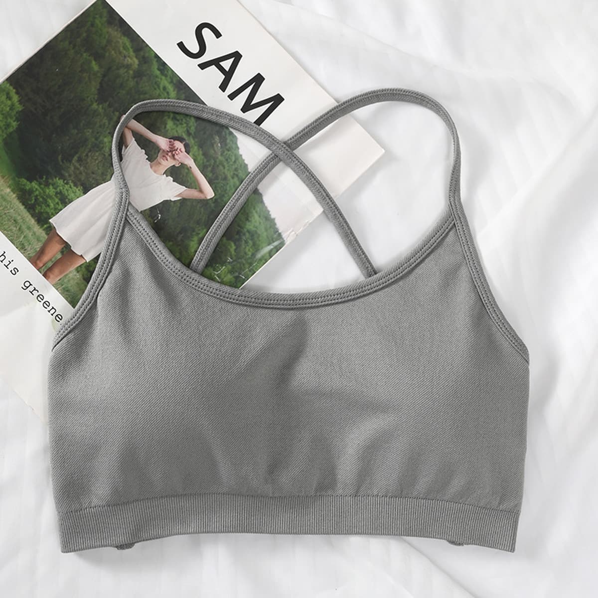 Трансграничный BO & TEE тот же бесшовный спортивный бюстгальтер быстродушный и жесткий бег на открытом воздухе Фитнес-бег на...