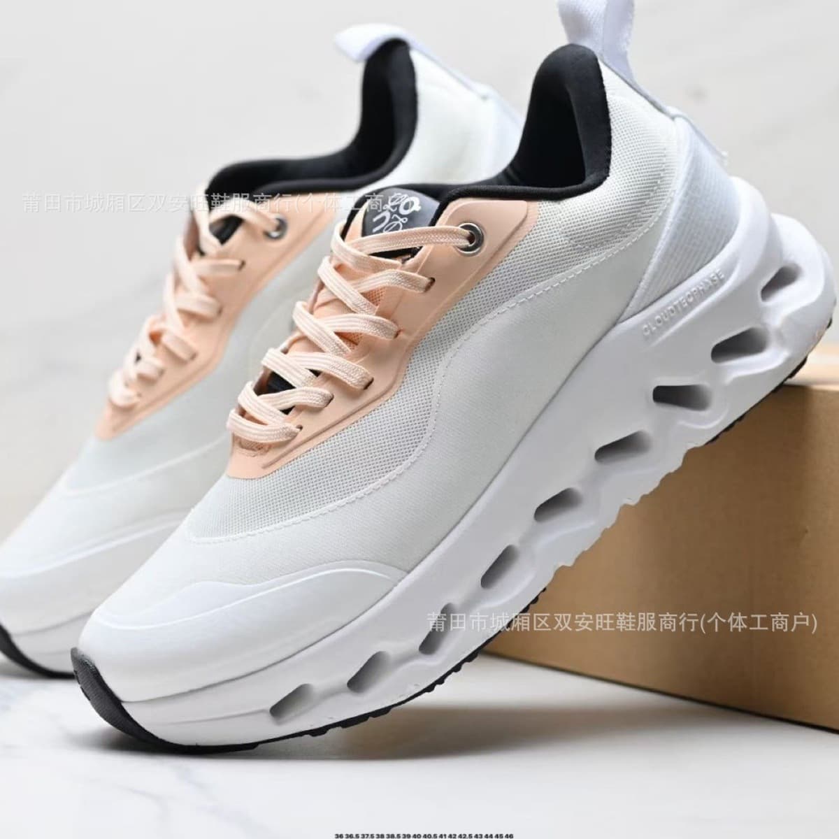 Putian Pure Original Cross-border On Running Дышащая спортивная обувь Cloudtil Luo Семейная коллаборация Кроссовки...