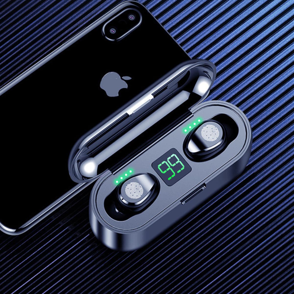 Беспроводная Bluetooth-гарнитура Cross-border F9 S90 с ультрадолгим временем автономной работы, шумоподавлением на экране,...