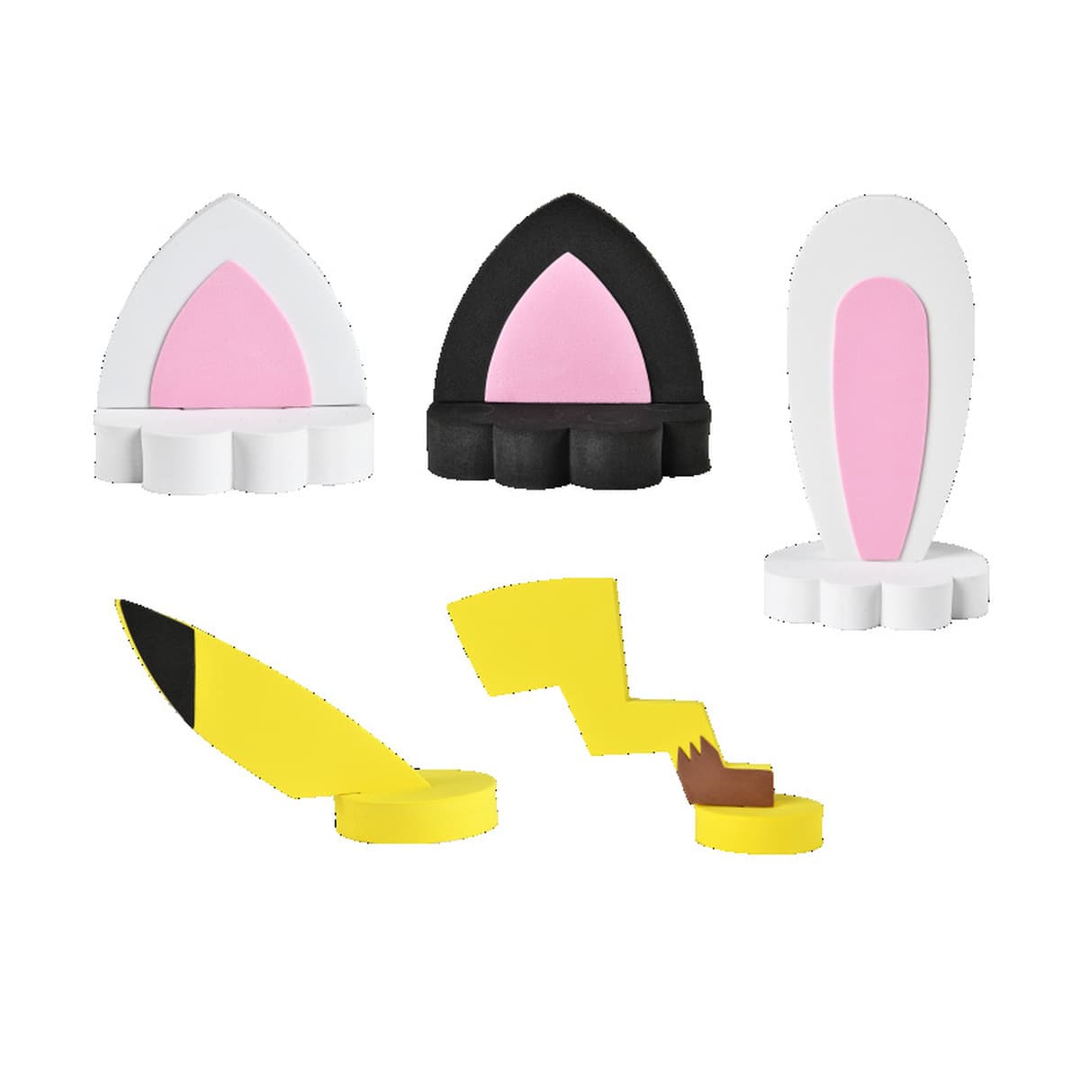 Украшение крыши автомобиля внешние украшения модификация автомобиля Личность милый мультфильм автомобиль кролик кошачьи уши...