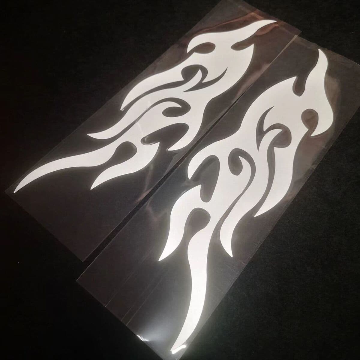 Наклейки для электромобилей на мотоцикле, наклейки с пламенным узором, наклейки для спортивных автомобилей, модифицированные...