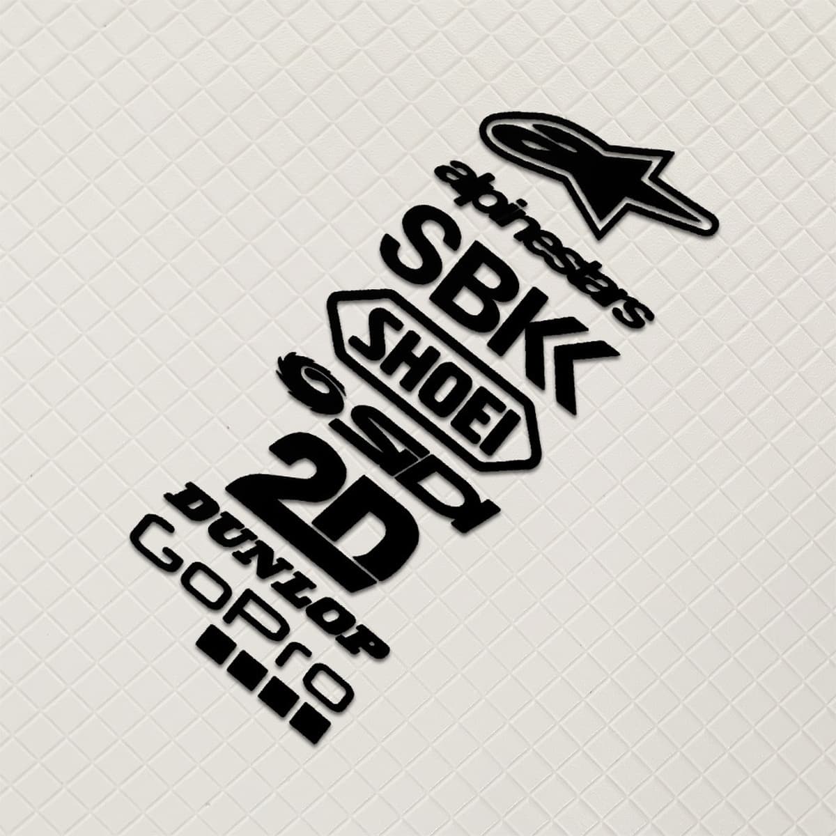 Персонализированные наклейки с логотипом спонсора для мотоциклов, электросамокатов, электромобилей, для тюнинга и гоночных...