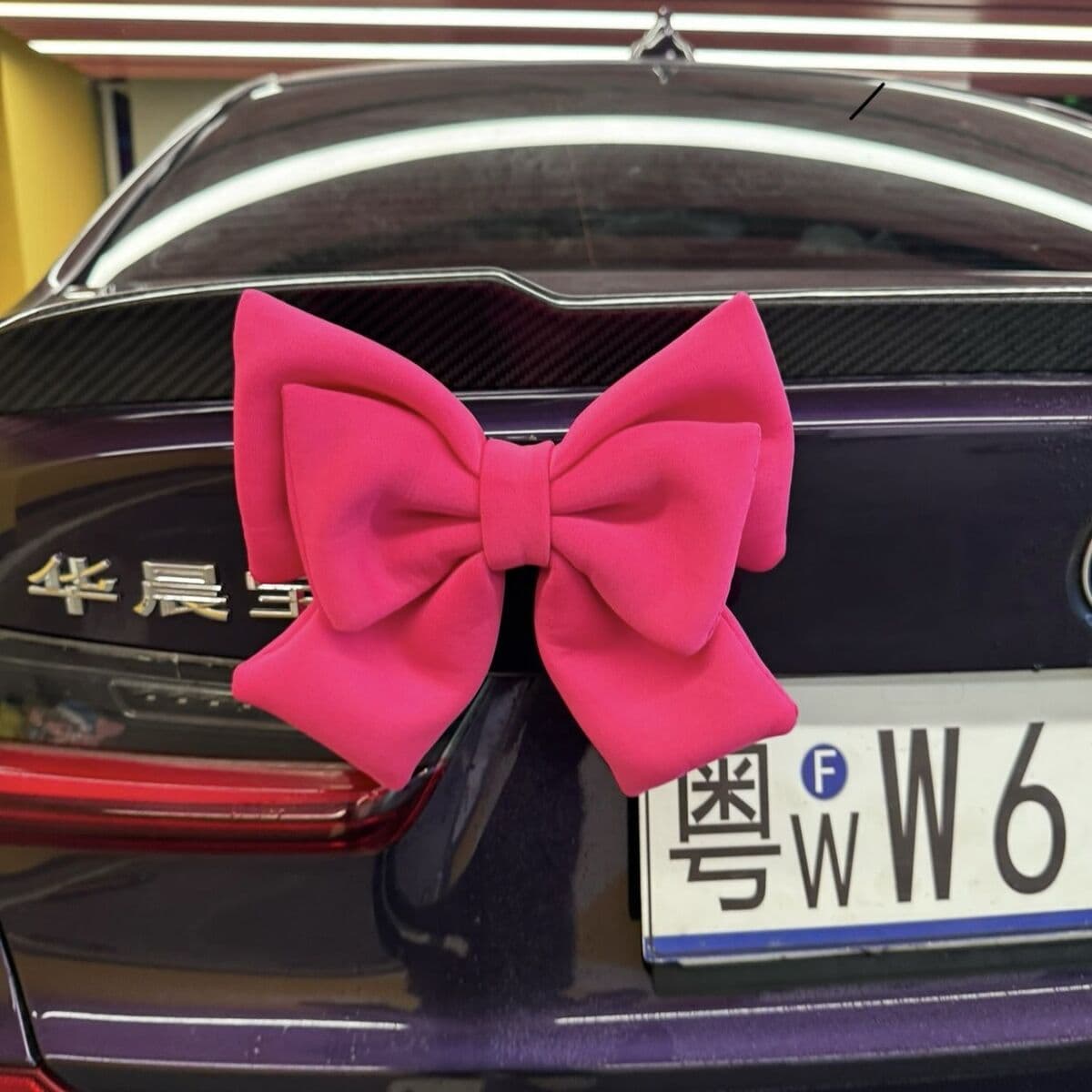 Автомобильный хвостовой бантик, украшение, подвеска, наклейка на багажник автомобиля, ювелирные изделия, украшения для...