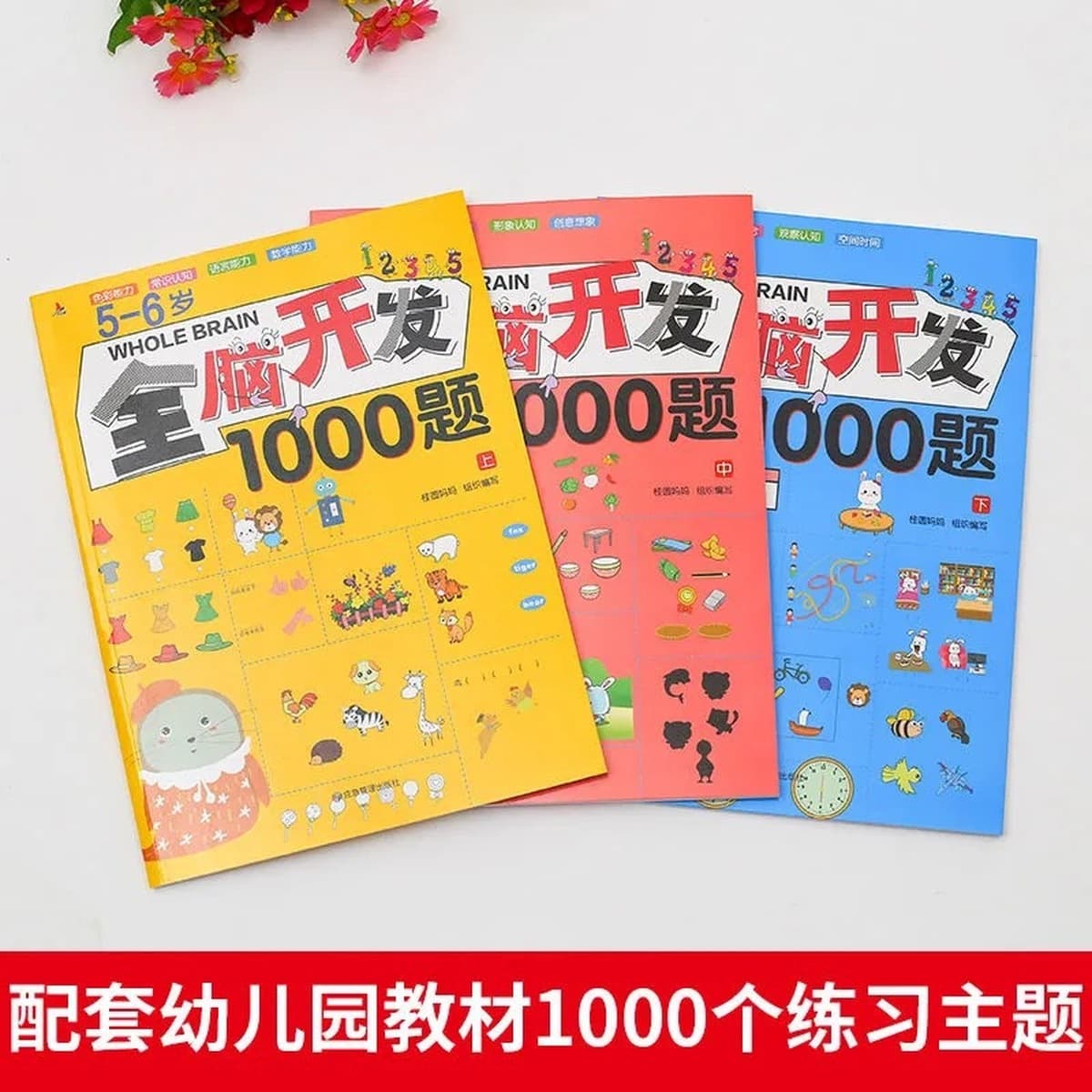 Развитие всего мозга ребенка 2-6 лет 1000 вопросов раннее образование детей обучение концентрации книги-пазлы все 3 тома