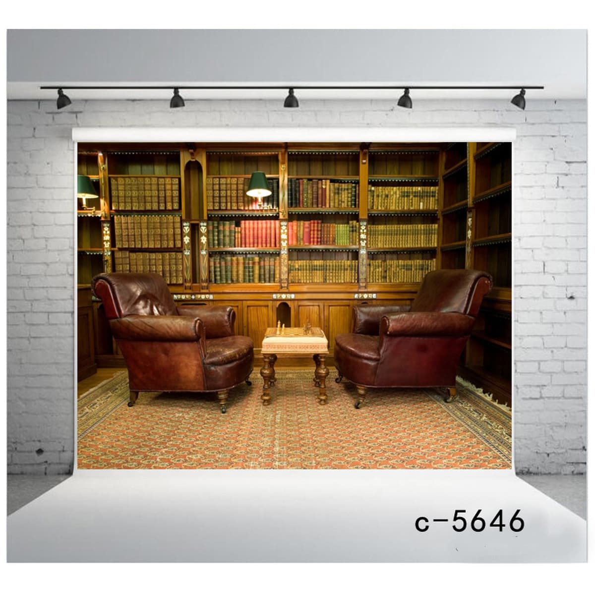 Фон для дня рождения Amazon, тканевый баннер для вечеринки, 3D кабинет, книжная полка, фон для библиотеки, занавеска,...