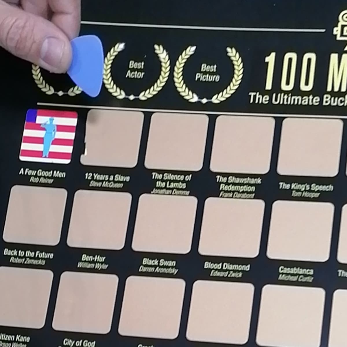 Внешнеторговые трансграничные плакаты с горячими царапинами, продающие 100 мест, которые вы хотите пойти 100 книг, которые...