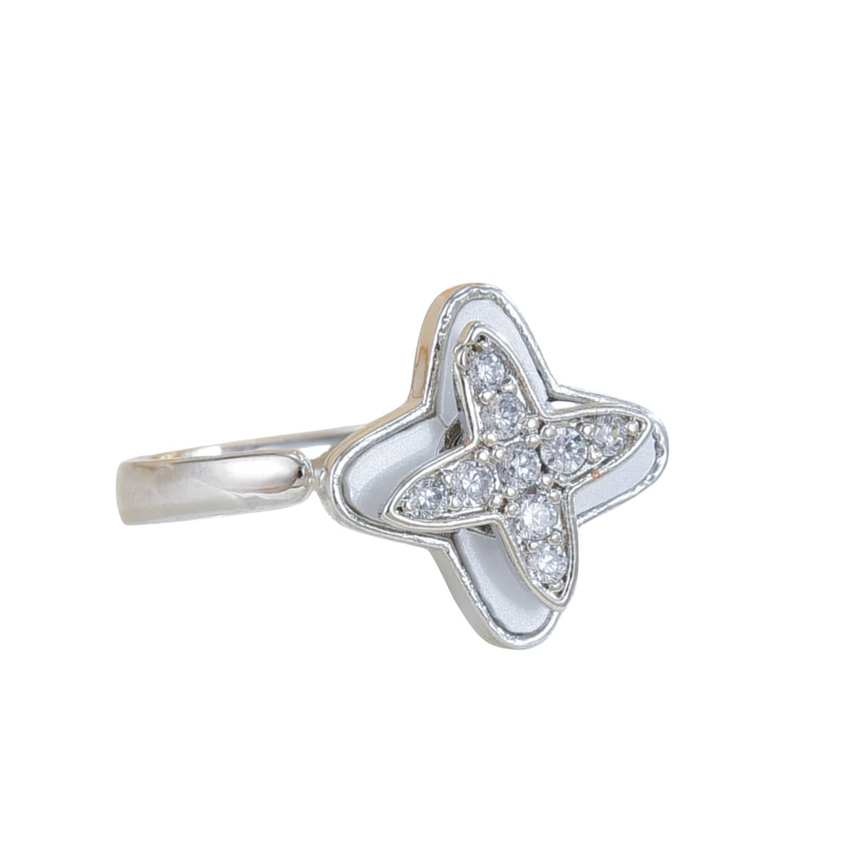 Вращающееся кольцо в европейском и американском стиле для женщин с микроинкрустацией цирконом, элегантное и изысканное,...