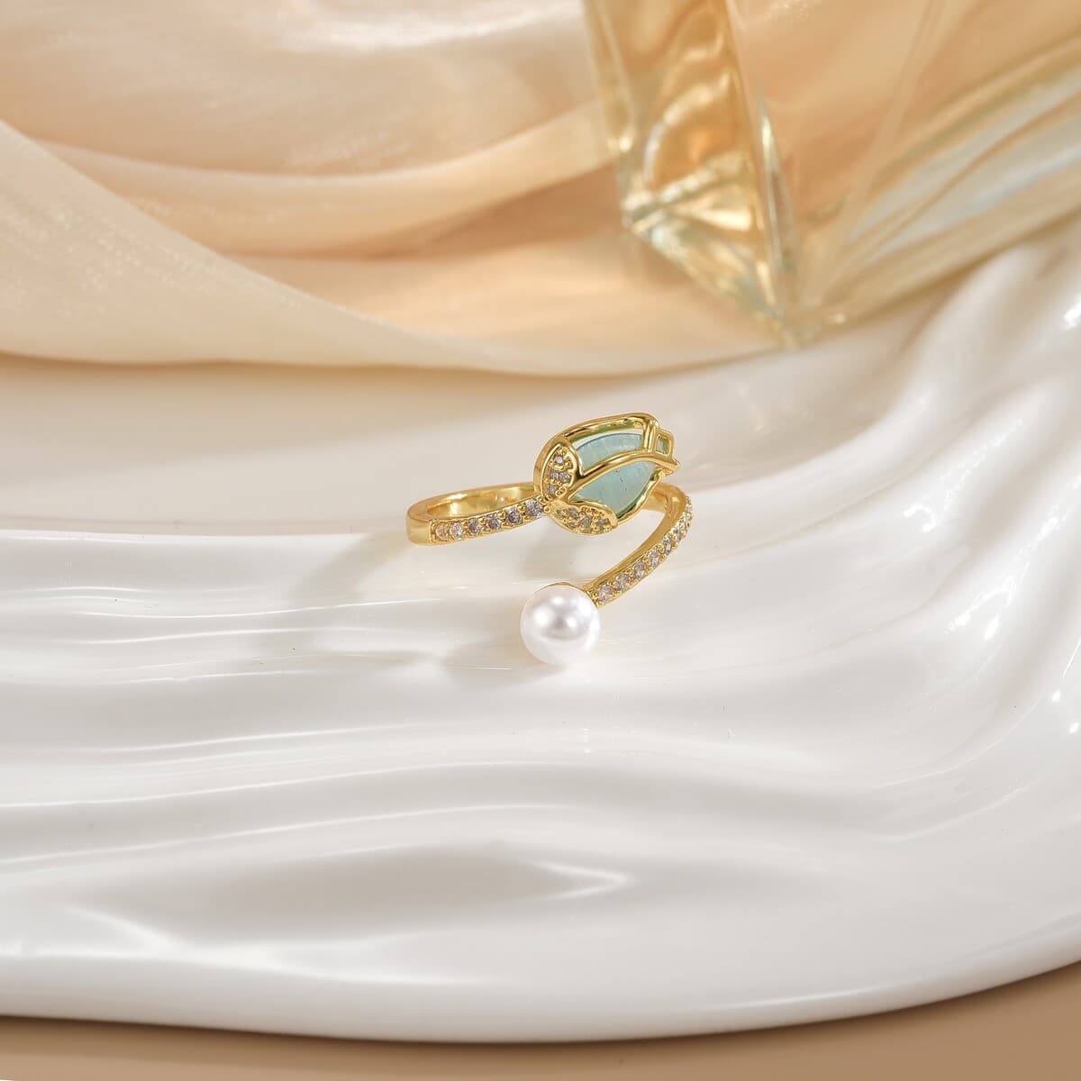 Вращающееся кольцо в европейском и американском стиле для женщин с микроинкрустацией цирконом, элегантное и изысканное,...