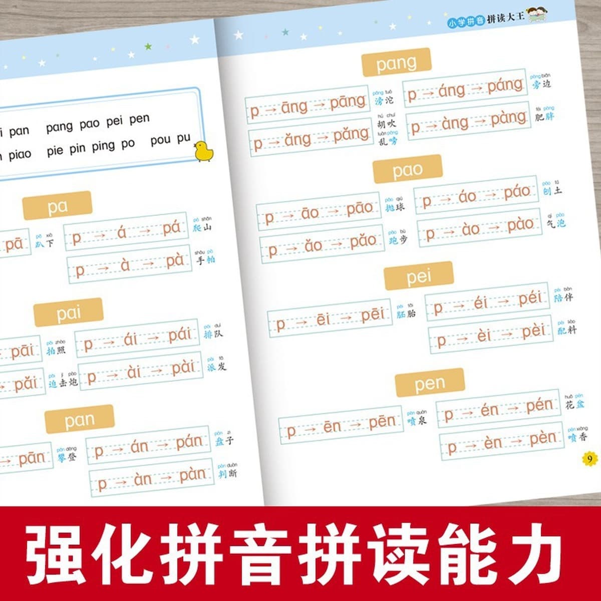 Полная версия чтения аудио пиньинь в начальной школе