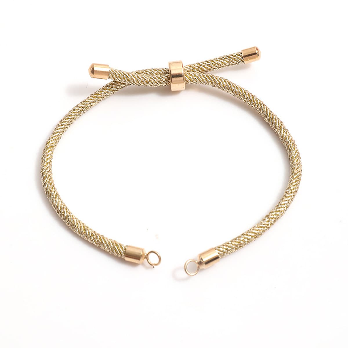 DIY Миланская Ручная Веревка полуфабрикат регулируемые бусины для ручной веревки KC золотые аксессуары трансграничные...