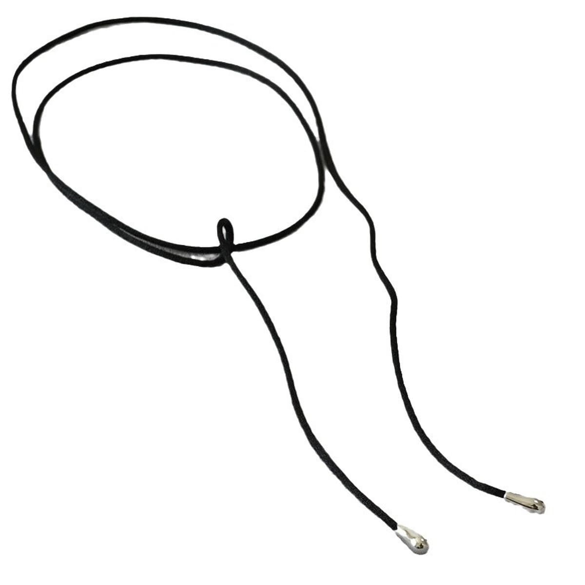 Япония и Южная Корея нишевые личности черная веревка с бантом, длина регулируемая минималистичный темперамент длинное...