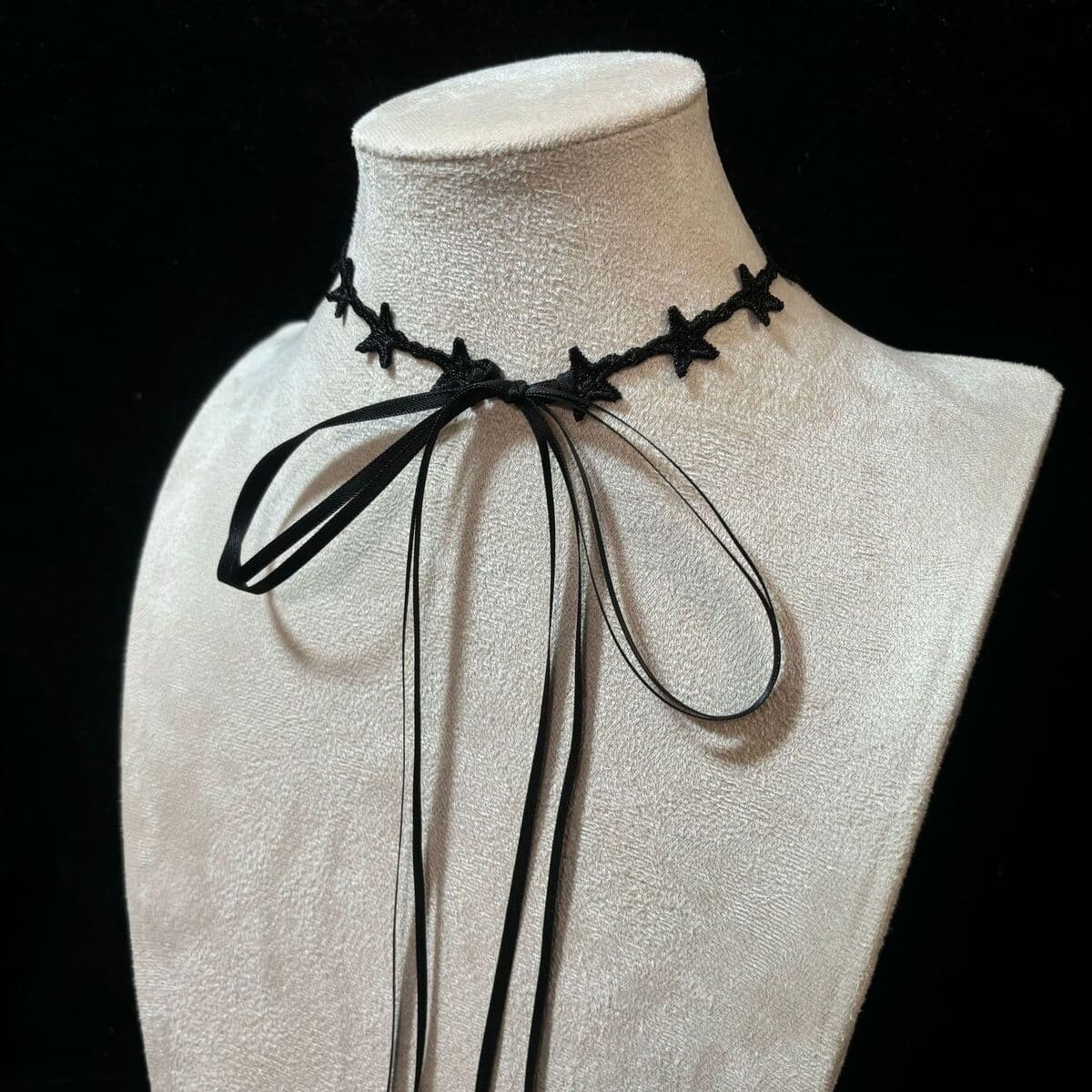 Японские и корейские ювелирные изделия Мори девушка с бантиком черно-белый кружевной шейный ремень чокер шейный чокер...