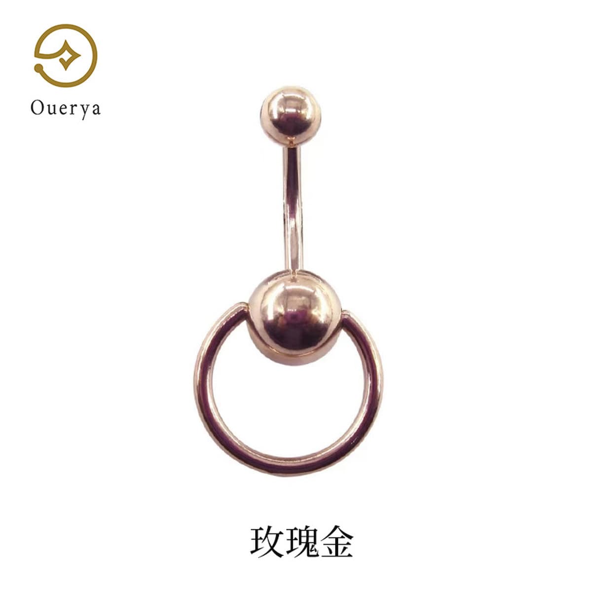 Нержавеющая сталь тело пирсинг ювелирные изделия пупка кольцо пупка кольцо пупка кольцо кольцо мяч круг с просверлкой пупка...