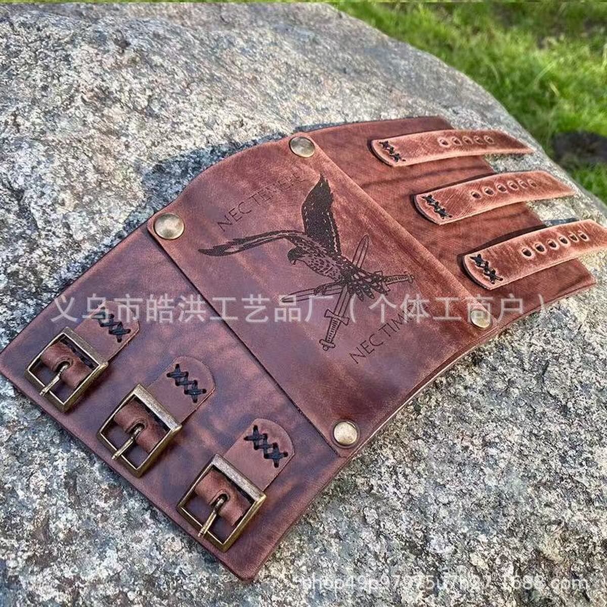 Трансграничные браслеты Европейские и американские мужские велосипедные браслеты в стиле ретро с держателем для карт,...