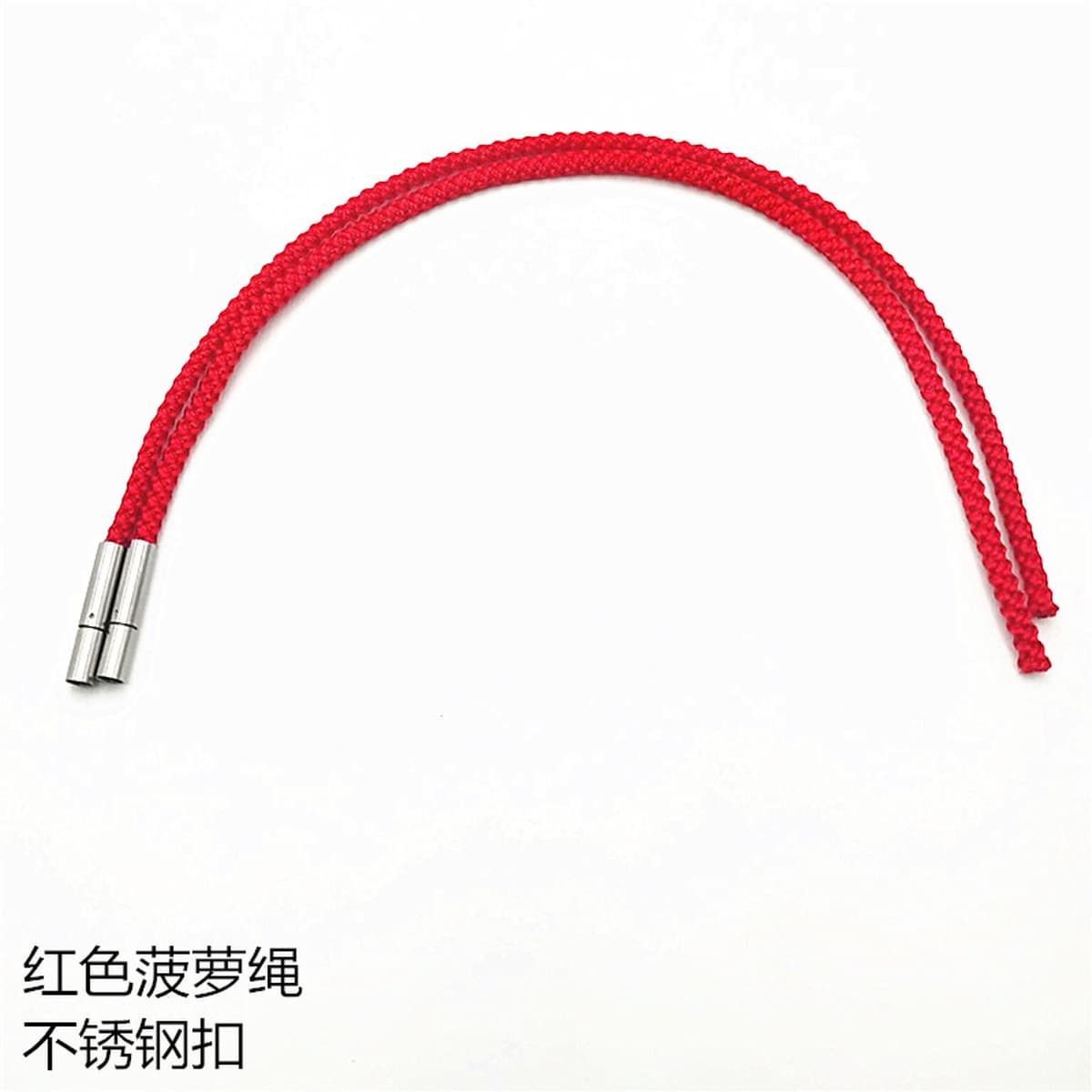 Фабрика прямой 3 мм тканые красные веревки браслет золотые ювелирные подарки из нержавеющей стали пряжки риса браслет