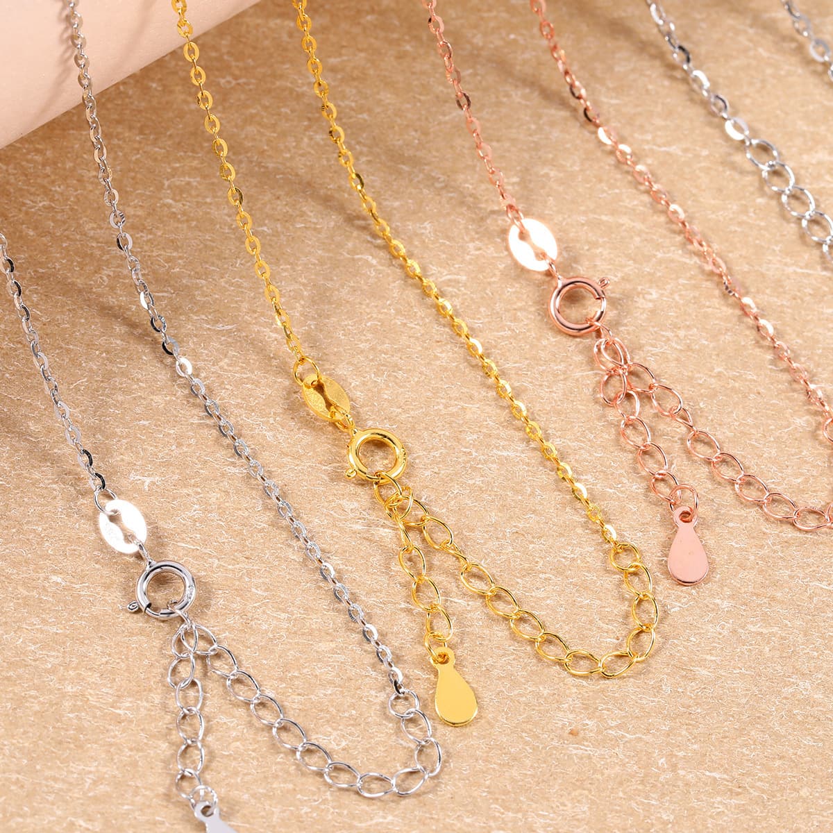 Ожерелье из стерлингового серебра S925, женская цепочка на ключицу, О-образная цепочка, европейское ожерелье, подвеска,...