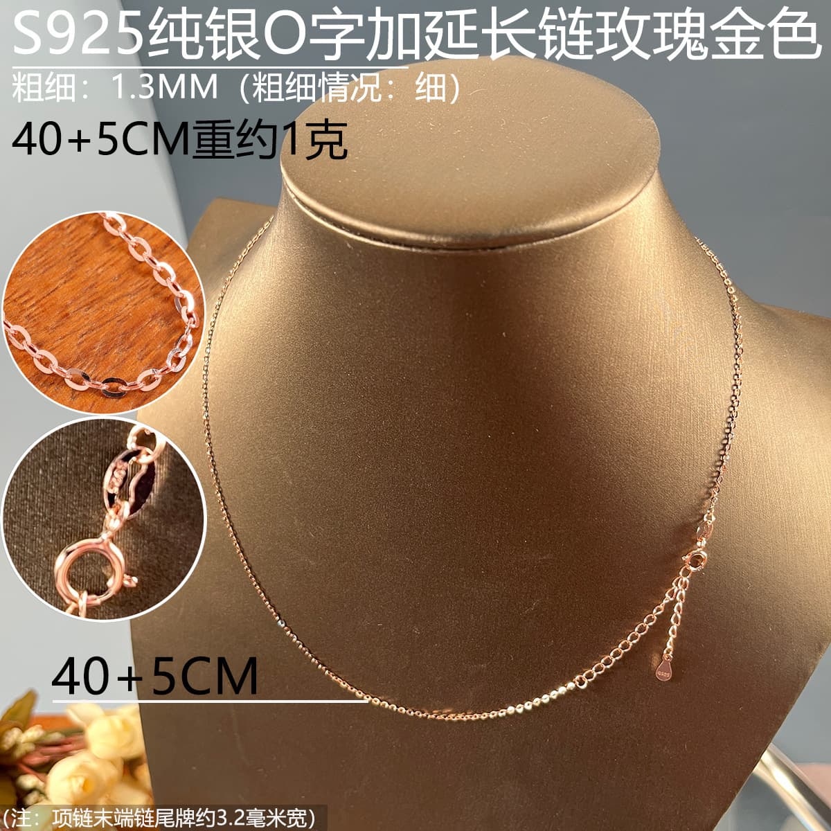 Ожерелье из стерлингового серебра S925, женская цепочка на ключицу, О-образная цепочка, европейское ожерелье, подвеска,...