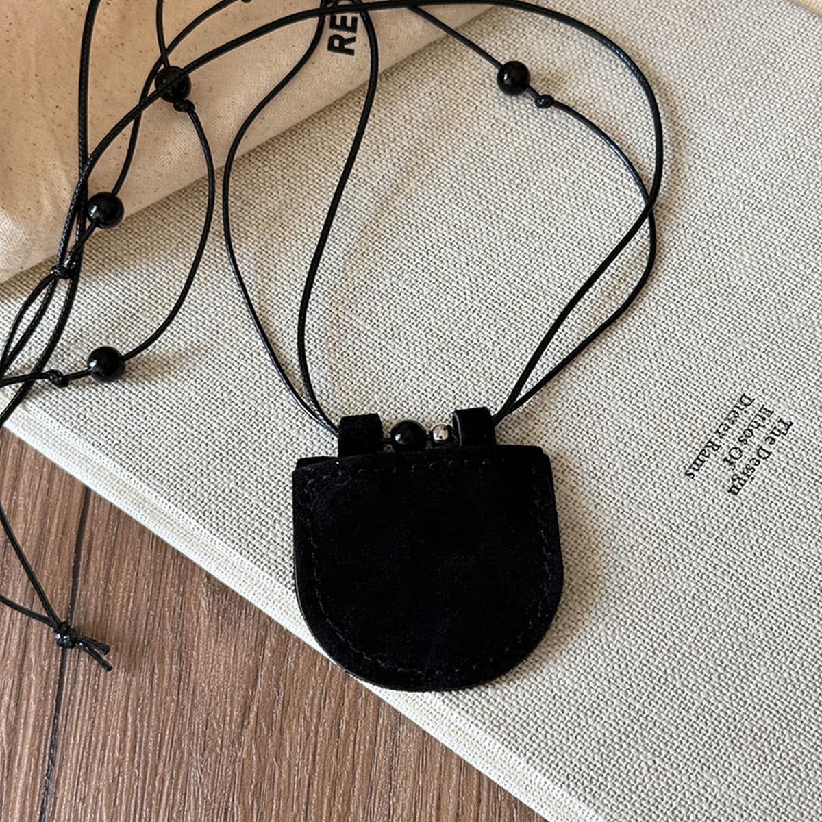 Кожаная магнитная шея очки сумка ожерелье женская сумка сумка солнцезащитные очки подвеска 2025 новый стиль изысканная...