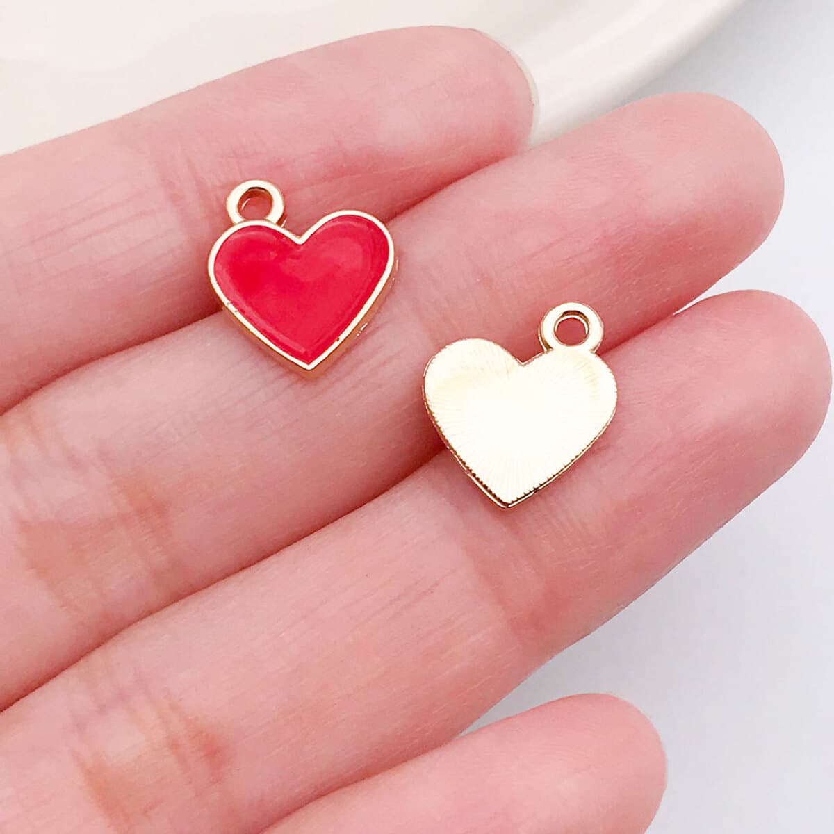 Кулон-подвеска для ожерелья DIY в форме сердца с розой и надписью LOVE, цвет розовый, ко Дню святого Валентина, аксессуары...