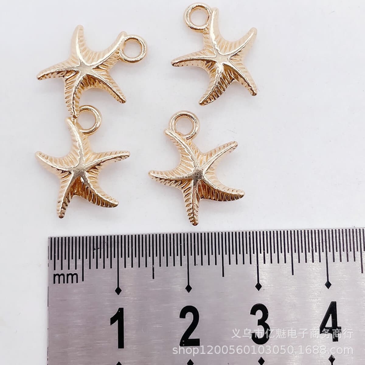 DIY ювелирные аксессуары Морская жизнь серии морская звезда кулон ожерелье серьги кулон 16x14 мм
