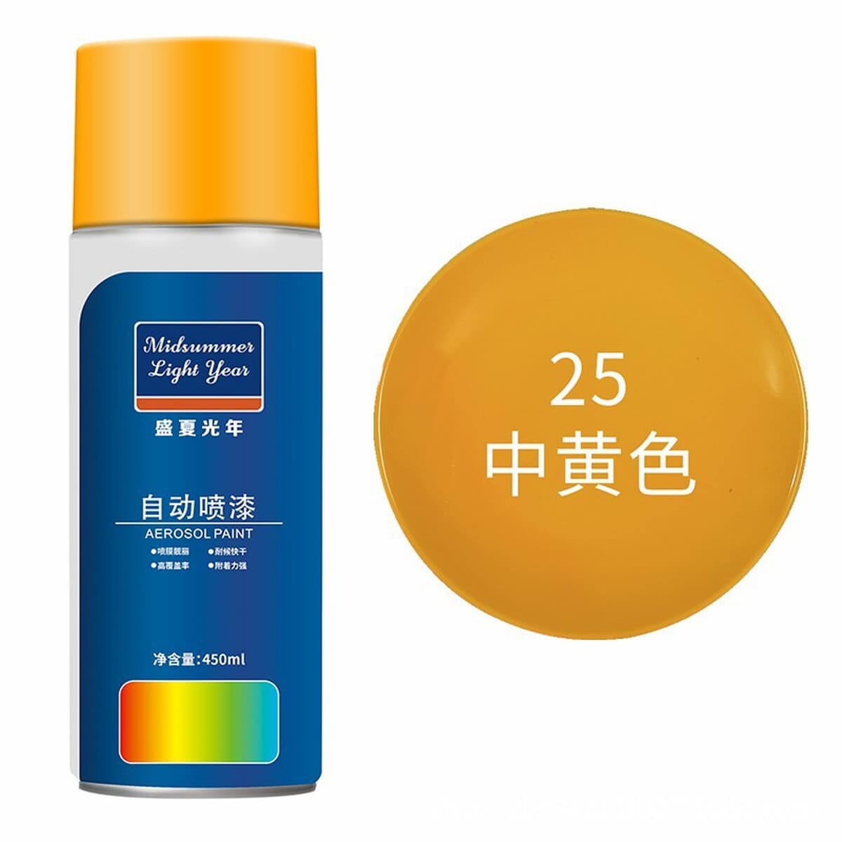 Оптовая ручная аэрозольная краска для граффити на стенах, антикоррозийная модификация колес автомобиля, белая и черная...