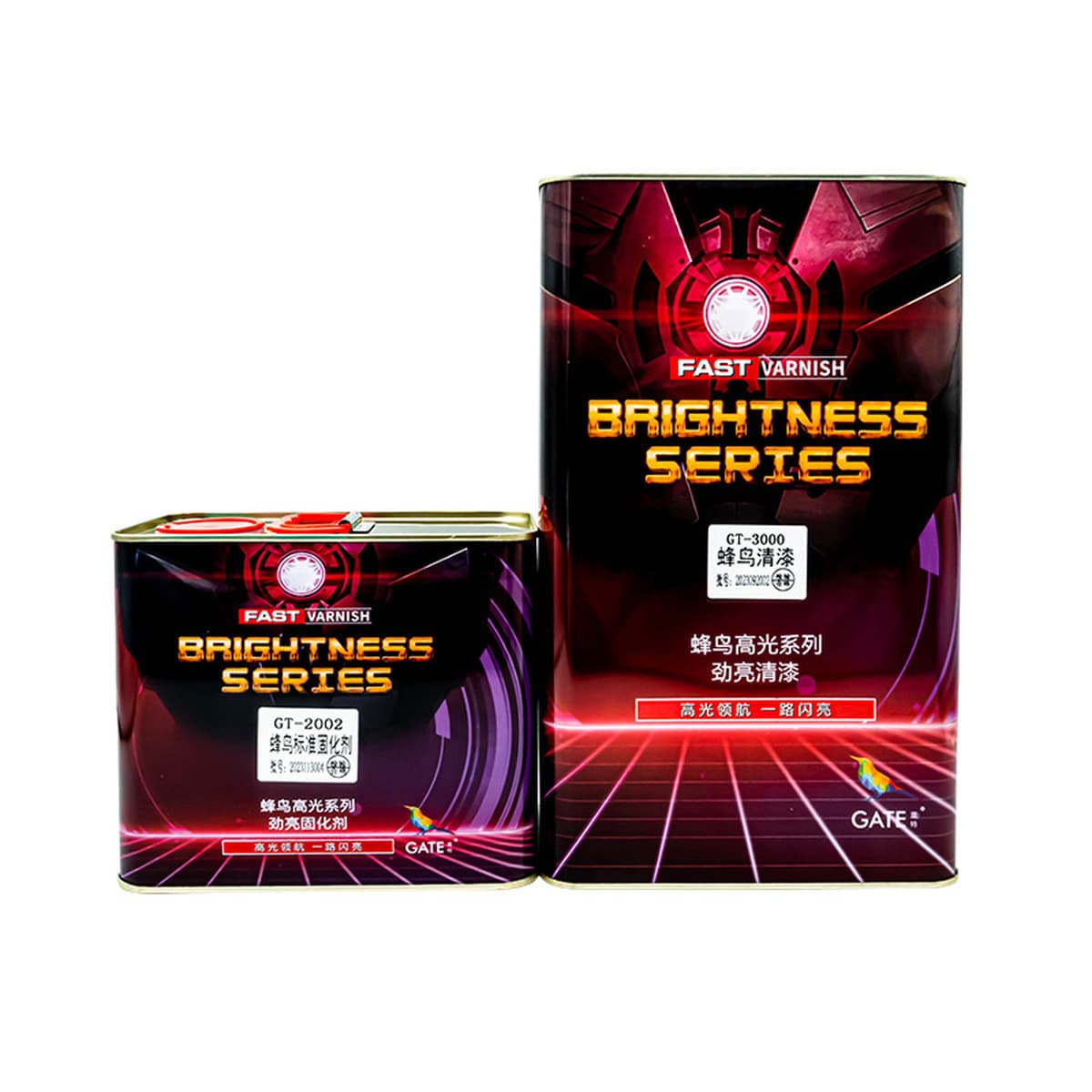 Набор глянцевых лаков Hummingbird для ремонта и восстановления автомобильной краски, аэрозольная краска, высокая твердость,...