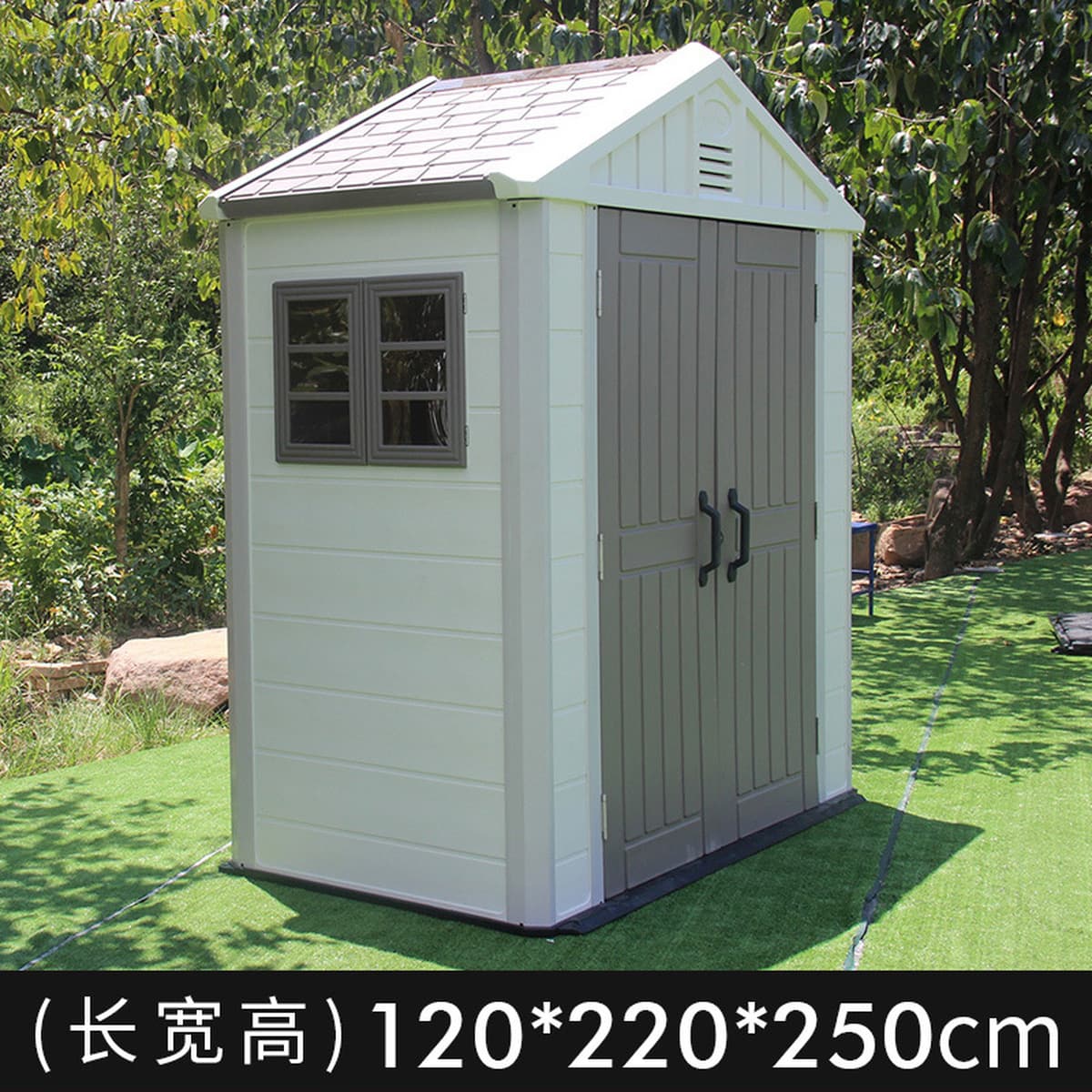 Открытый сад Комната для хранения инструментов Открытый двор Вилла Подсобное помещение Простой монтаж Кладовая Комбинация...