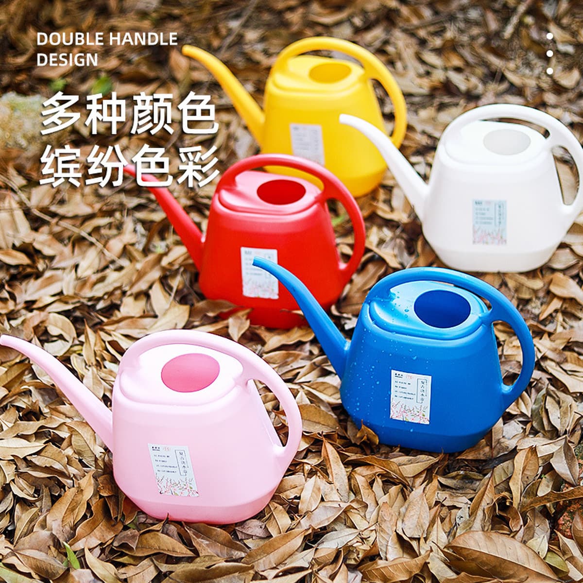 4 л большой емкости поливочный горшок с длинным ртом Бытовые Пластиковые садовые инструменты поливочный горшок для отдыха...