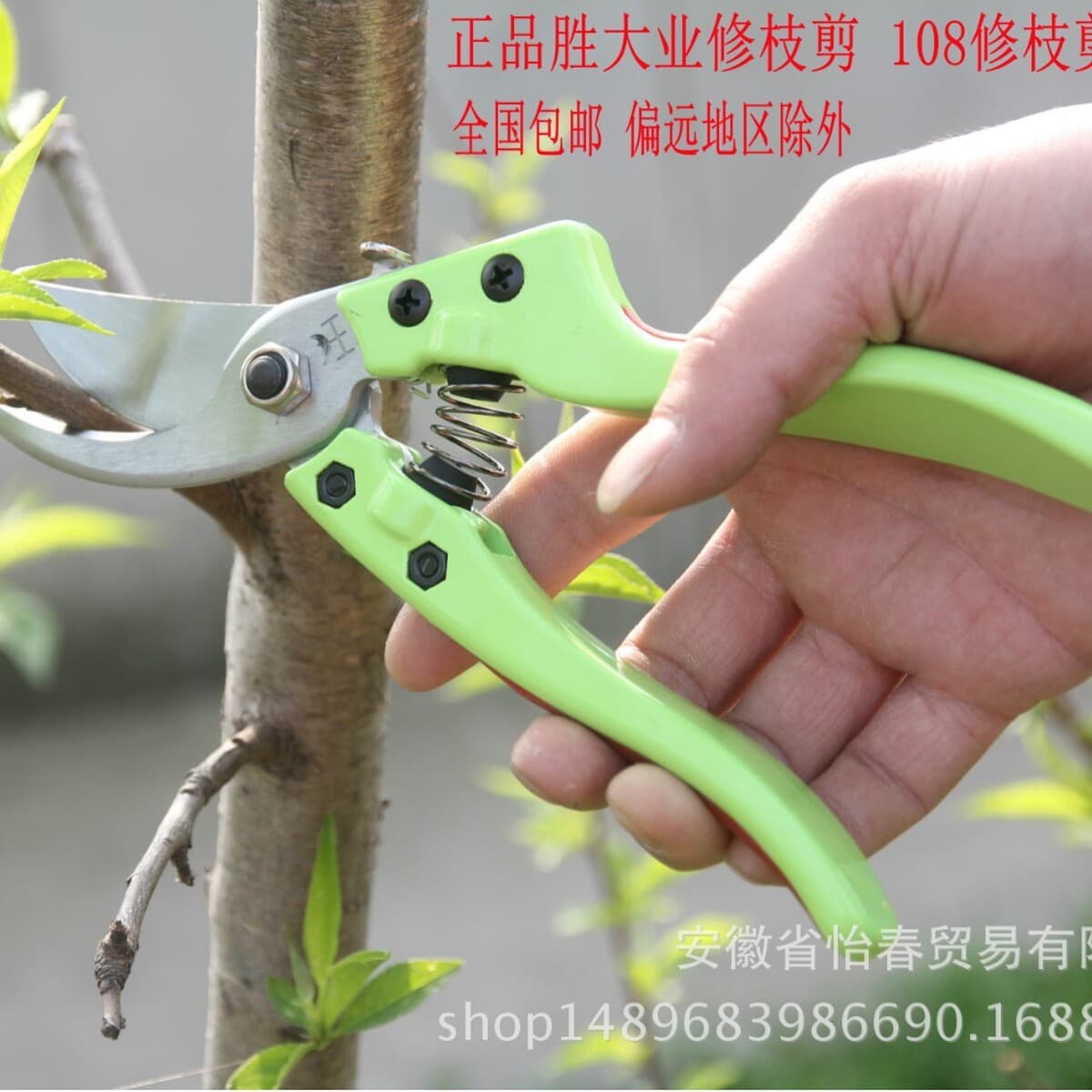 Ножницы для обрезки Shengdaye Секатор из марганцевой стали Обрезка цветов и деревьев Садовые инструменты Садовые ножницы...