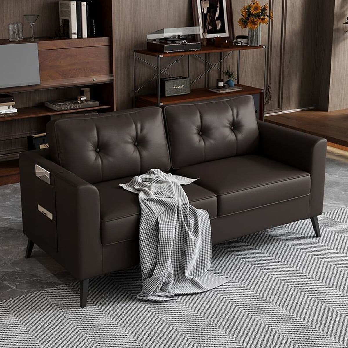 Диван для квартиры, аренда маленькой квартиры, гостиная, парикмахерская, шахматная и карточная комната, отдых, ресепшн,...