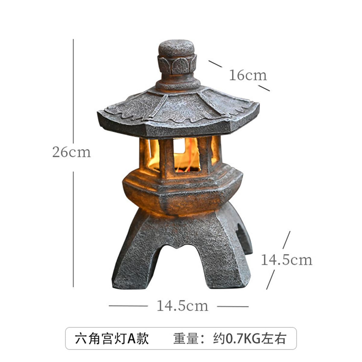 Китайский антикварный дворец фонарь солнечный открытый двор украшения украшения сад вилла балкон пол пейзажный свет