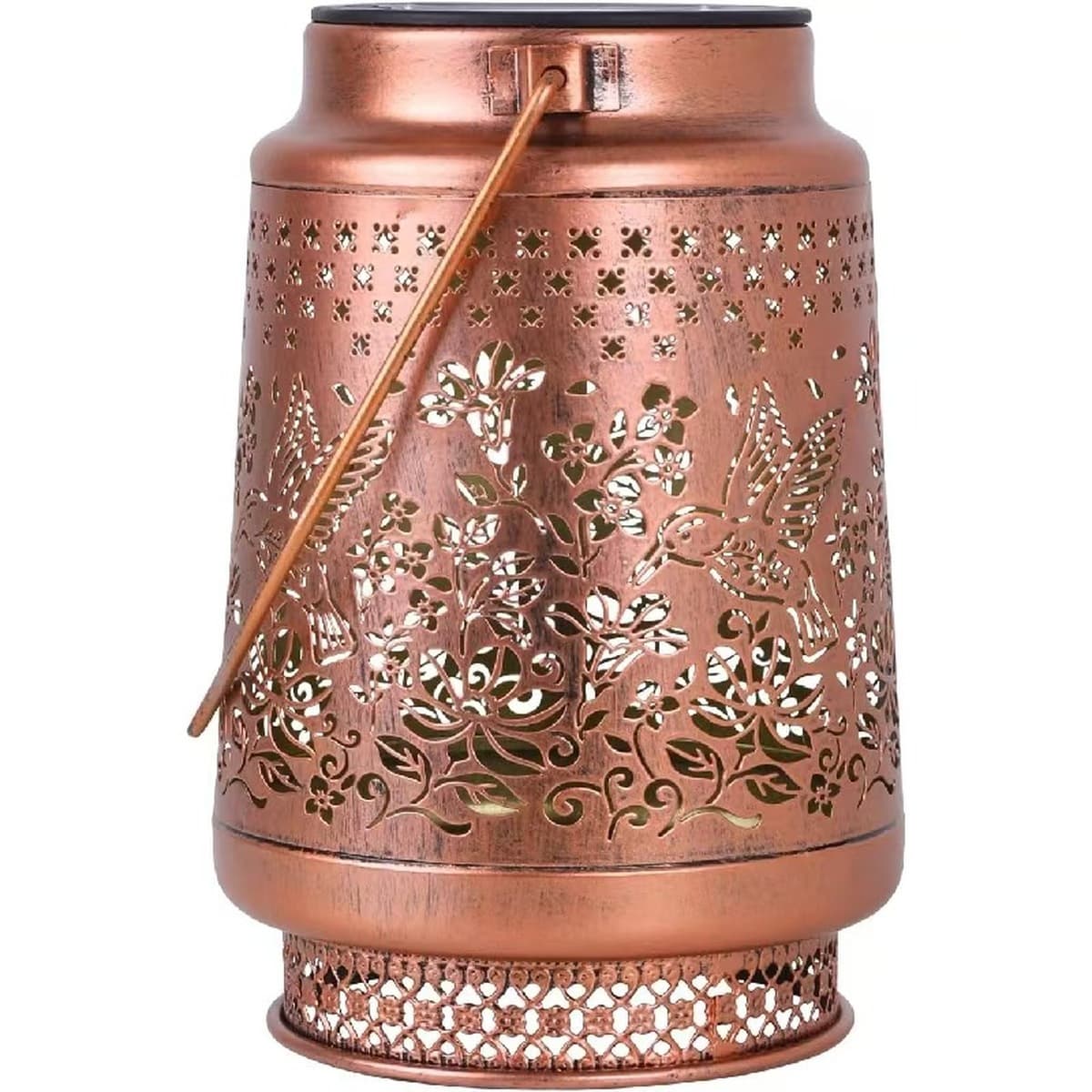 Трансграничная солнечная лампа колибри Лошадь открытый дворик декоративный водонепроницаемый кованый ажурный фонарь Вилла...