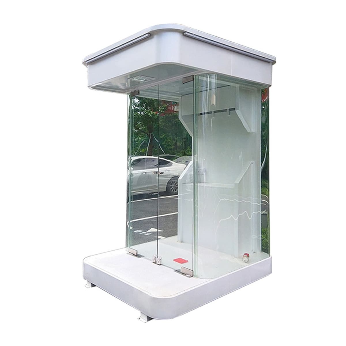 Консьерж Image Station Бут Безопасность Павильон Мобильный Открытый Павильон Безопасности Готовое Здание Добро пожаловать...