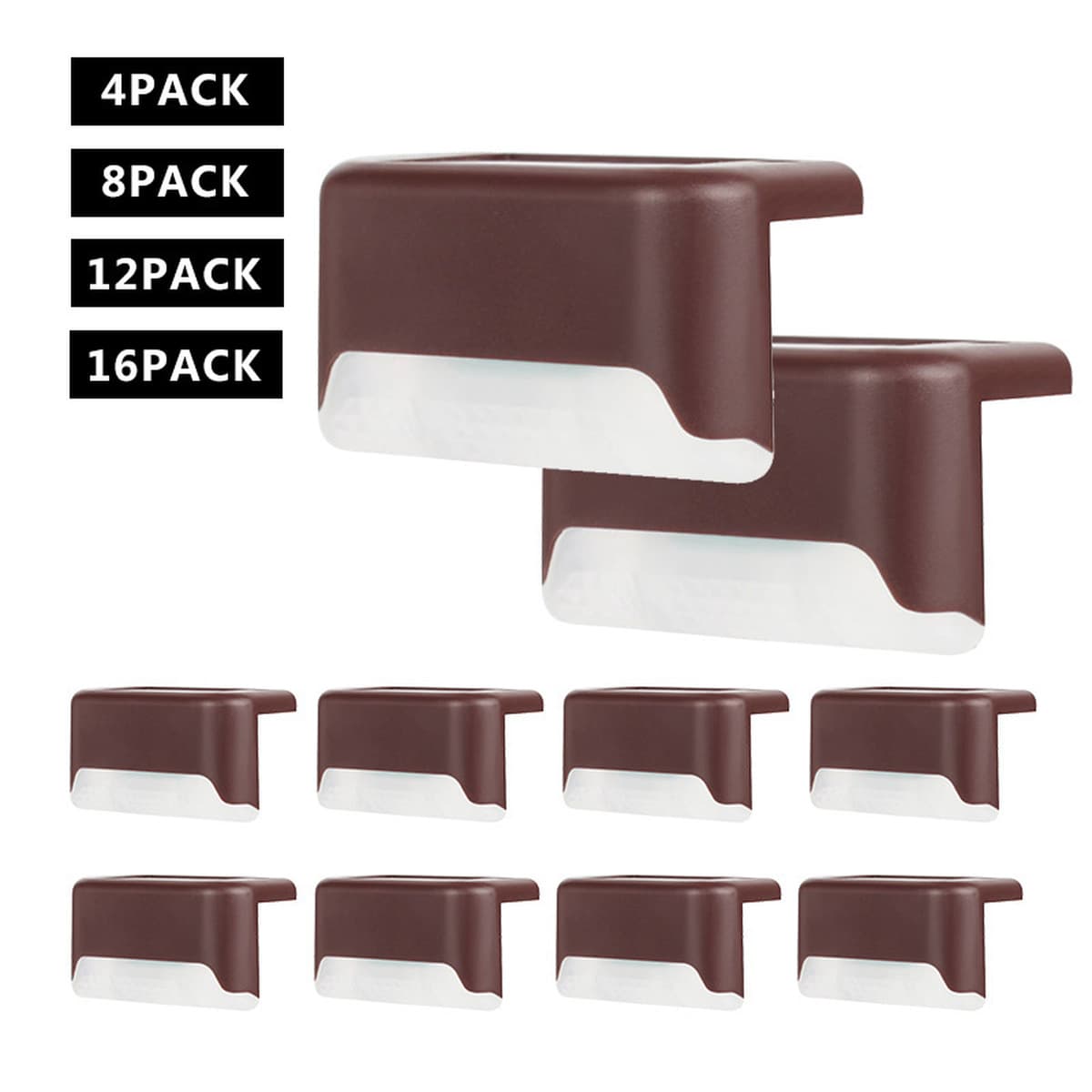 Солнечная ступенчатая лампа ступенчатая лампа на открытом воздухе водонепроницаемый сад дворик огни забор загара 0...