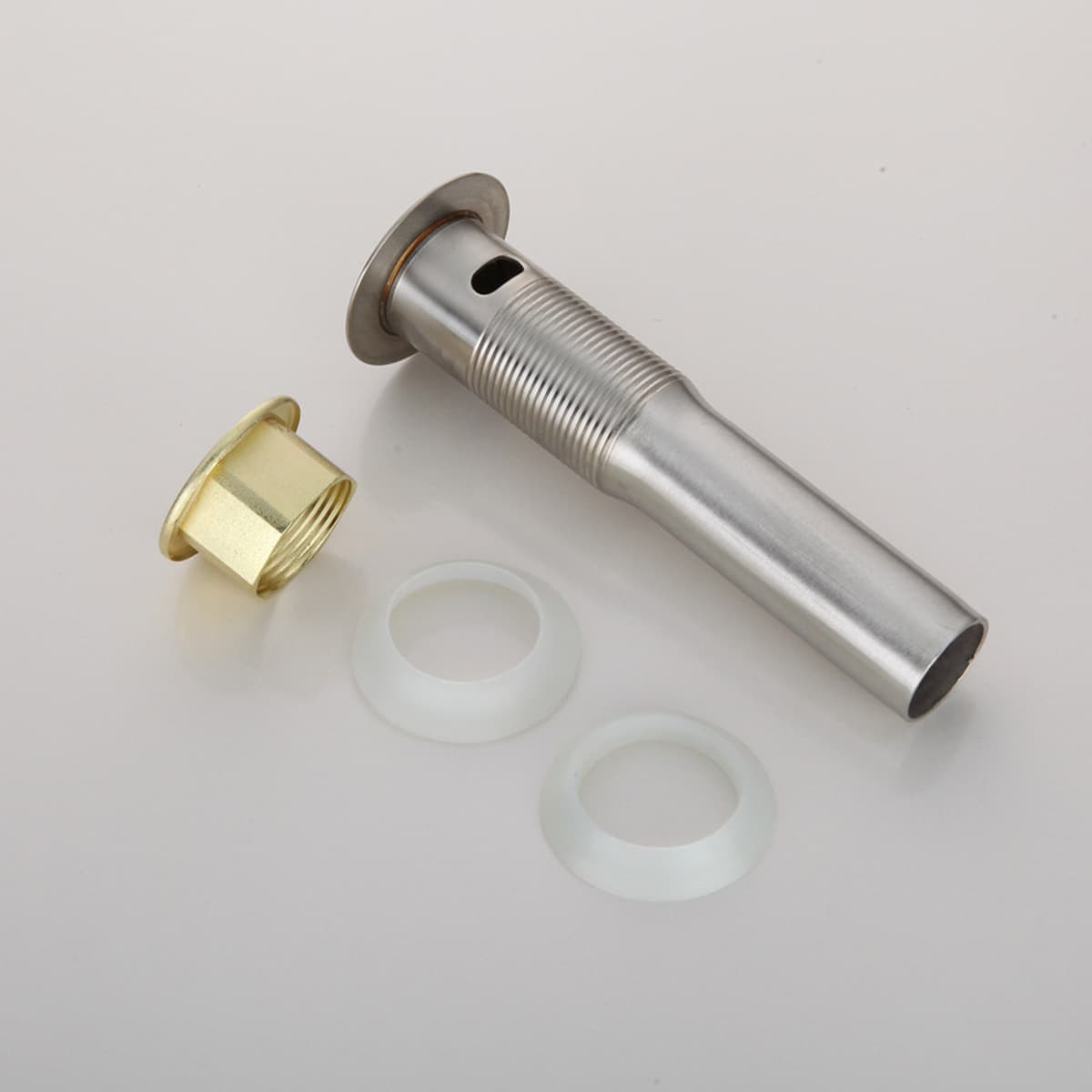 Слив для умывальника, слив для раковины, откидной слив из нержавеющей стали с отверстиями или без них, сливная труба.